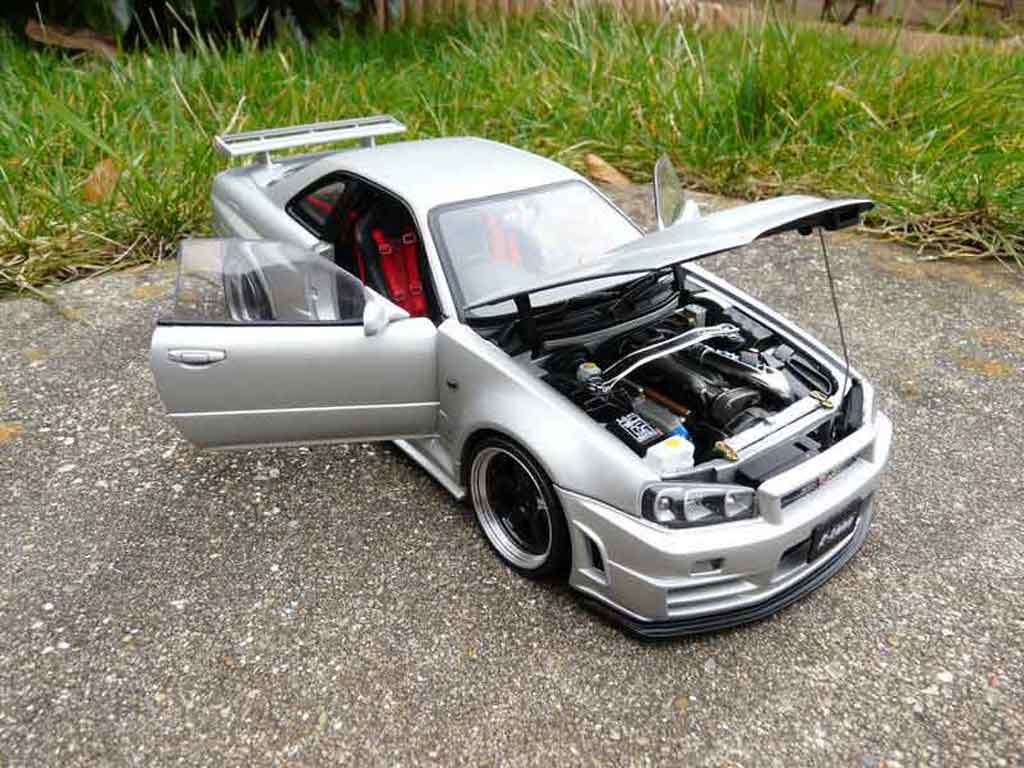 Nissan Skyline R34 GTR nismo z-tune tuning 1/18 Autoart