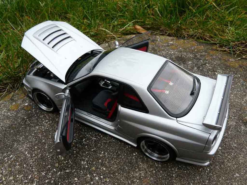 Nissan Skyline R34 GTR nismo z-tune tuning 1/18 Autoart