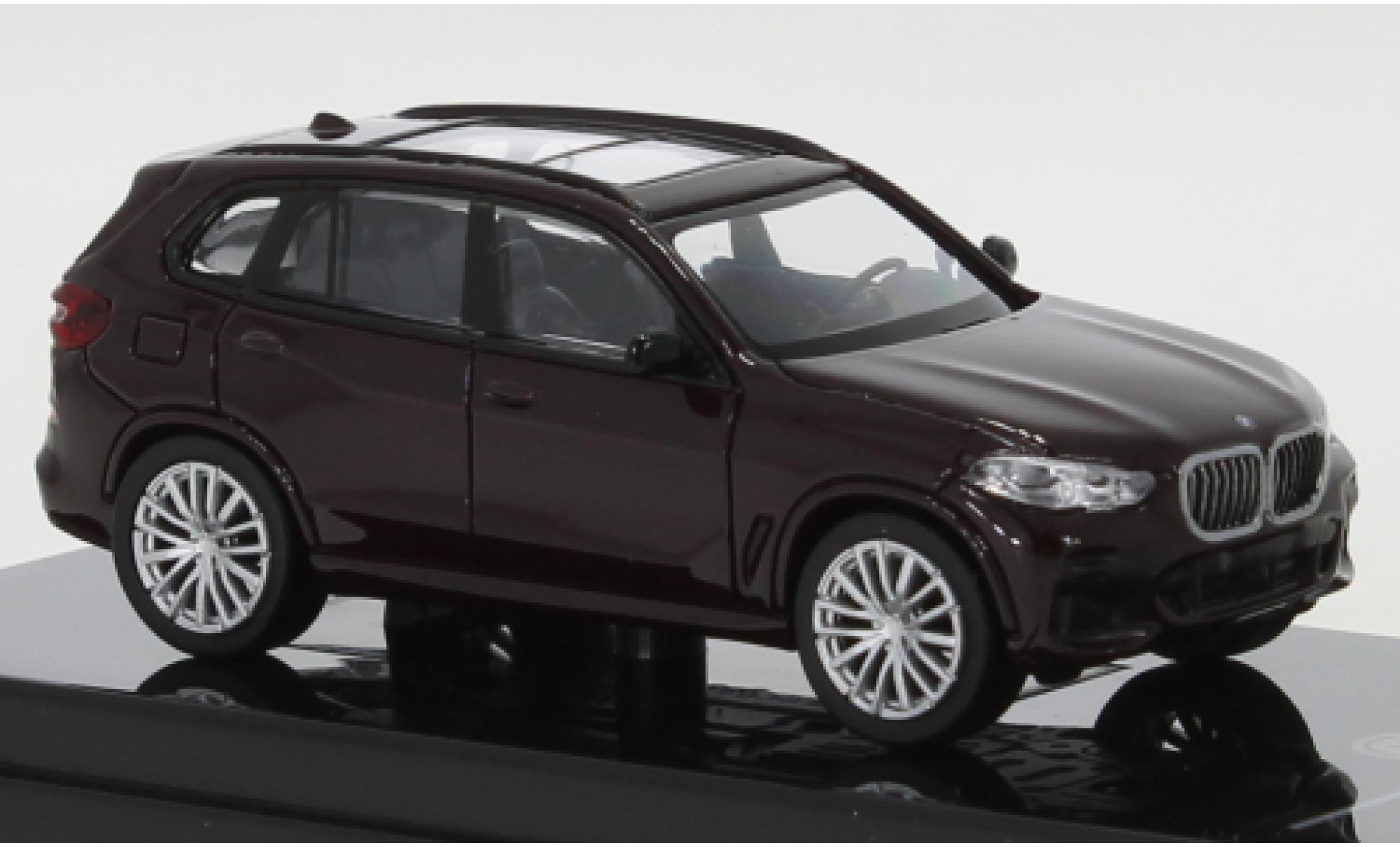 Bmw X5 1/64 Para64 (G05) metallic rood modelauto