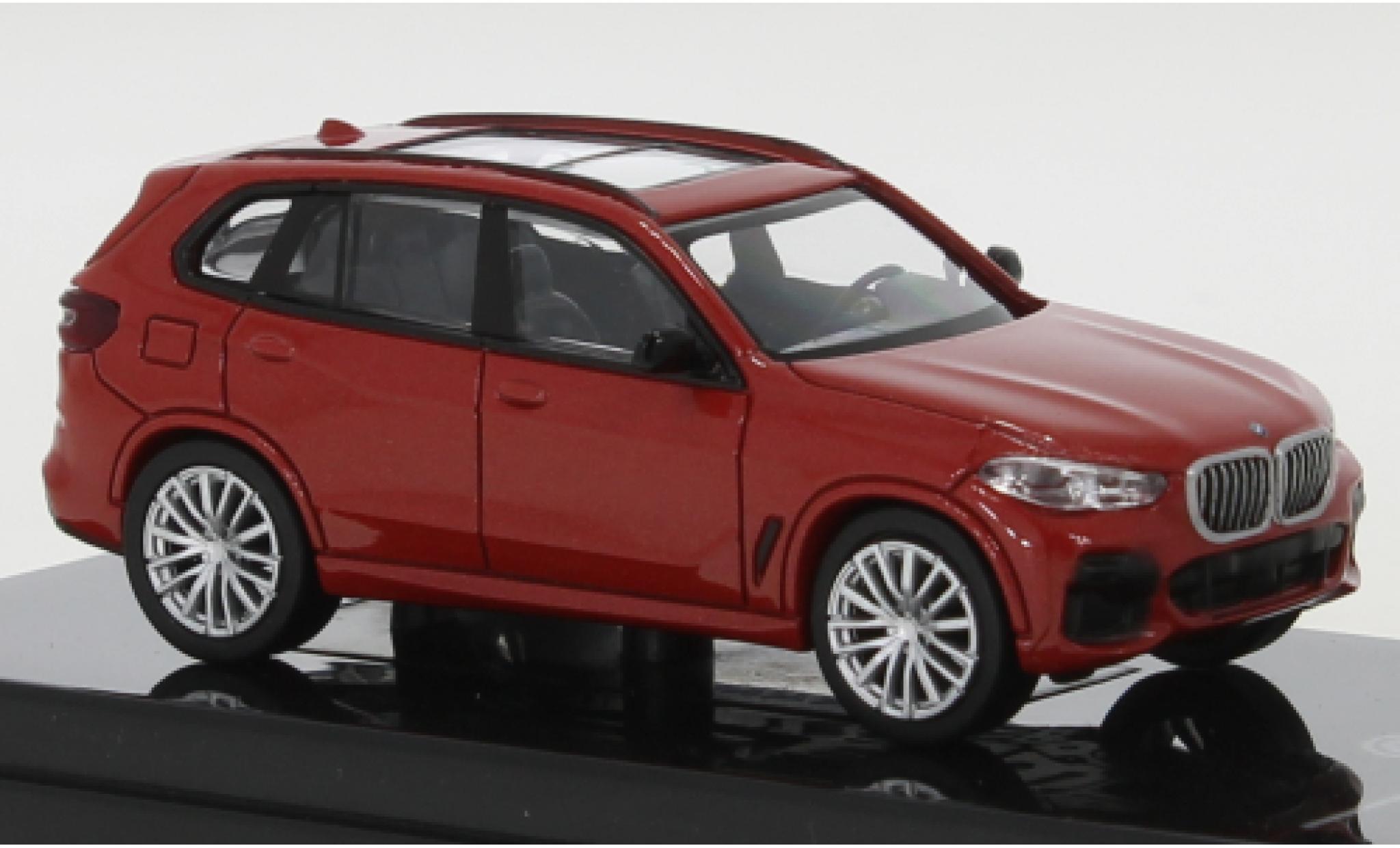 Bmw X5 1/64 Para64 (G05) metallic rood modelauto