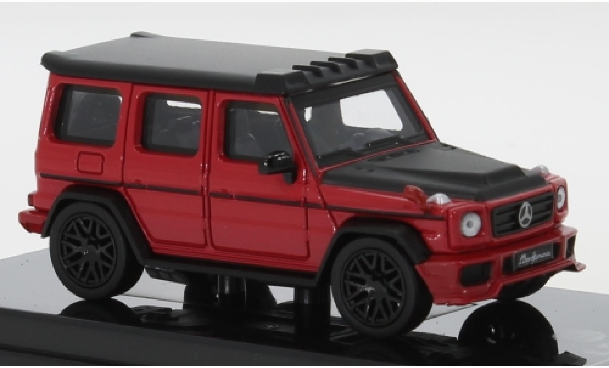 Mercedes Classe G 1/64 Para64 AMG G 63 Liberty Walk rood/matt-zwart 2018 modelauto