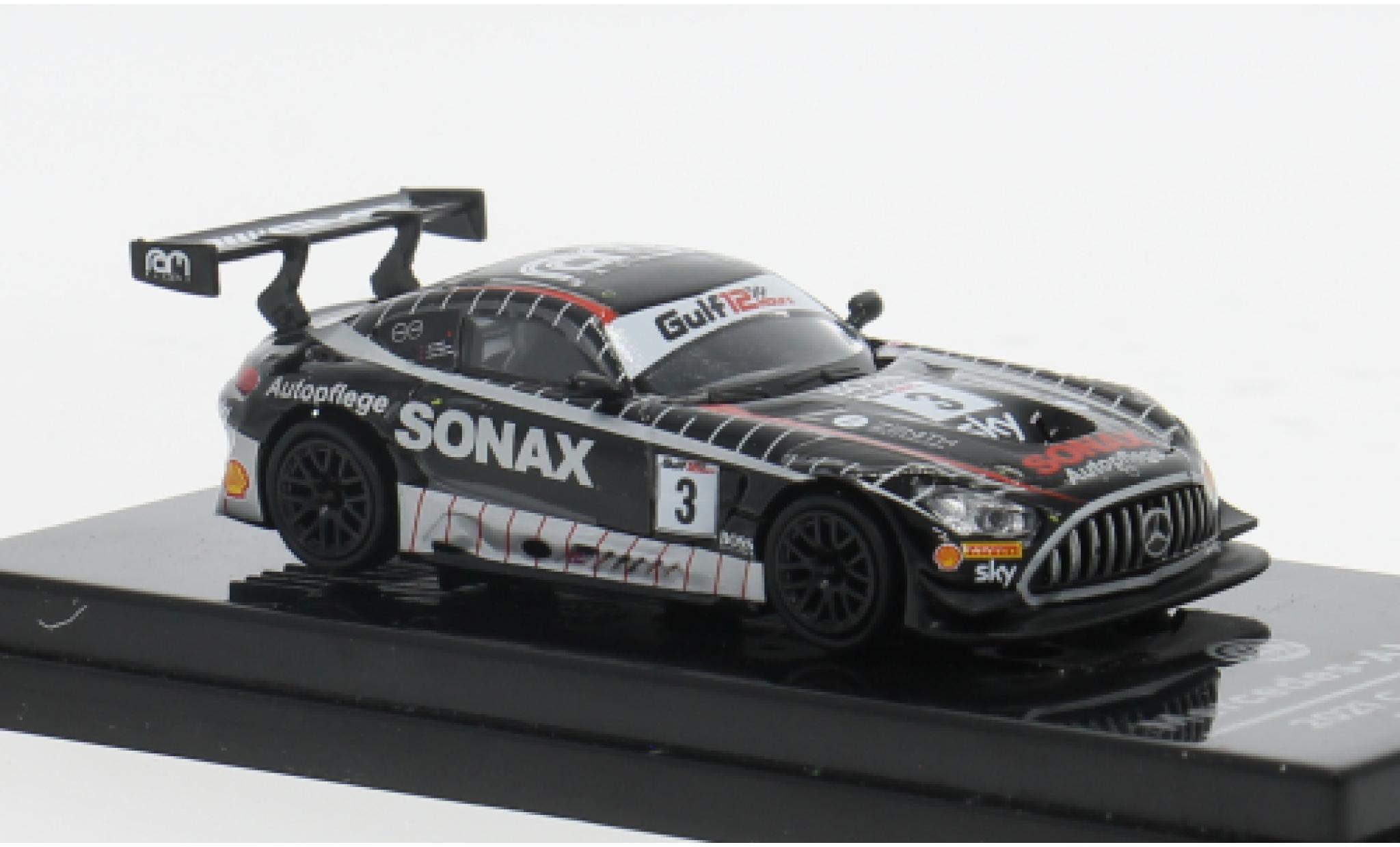 Mercedes AMG GT 1/64 Para64 3 12h Gulf 2021 1:64 modelauto