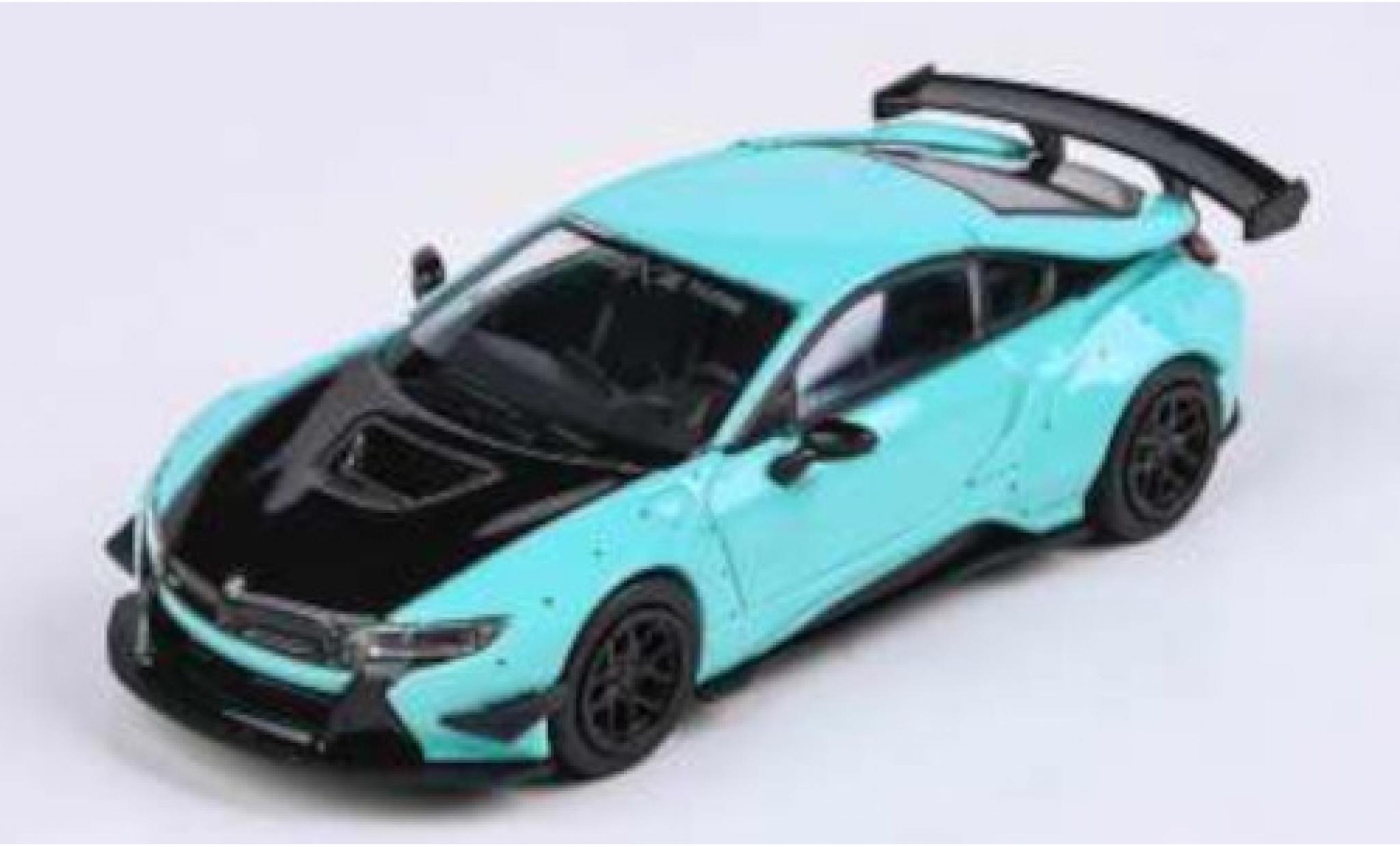 Bmw i8 1/64 Para64 I8 LB Performance groen/zwart modelauto
