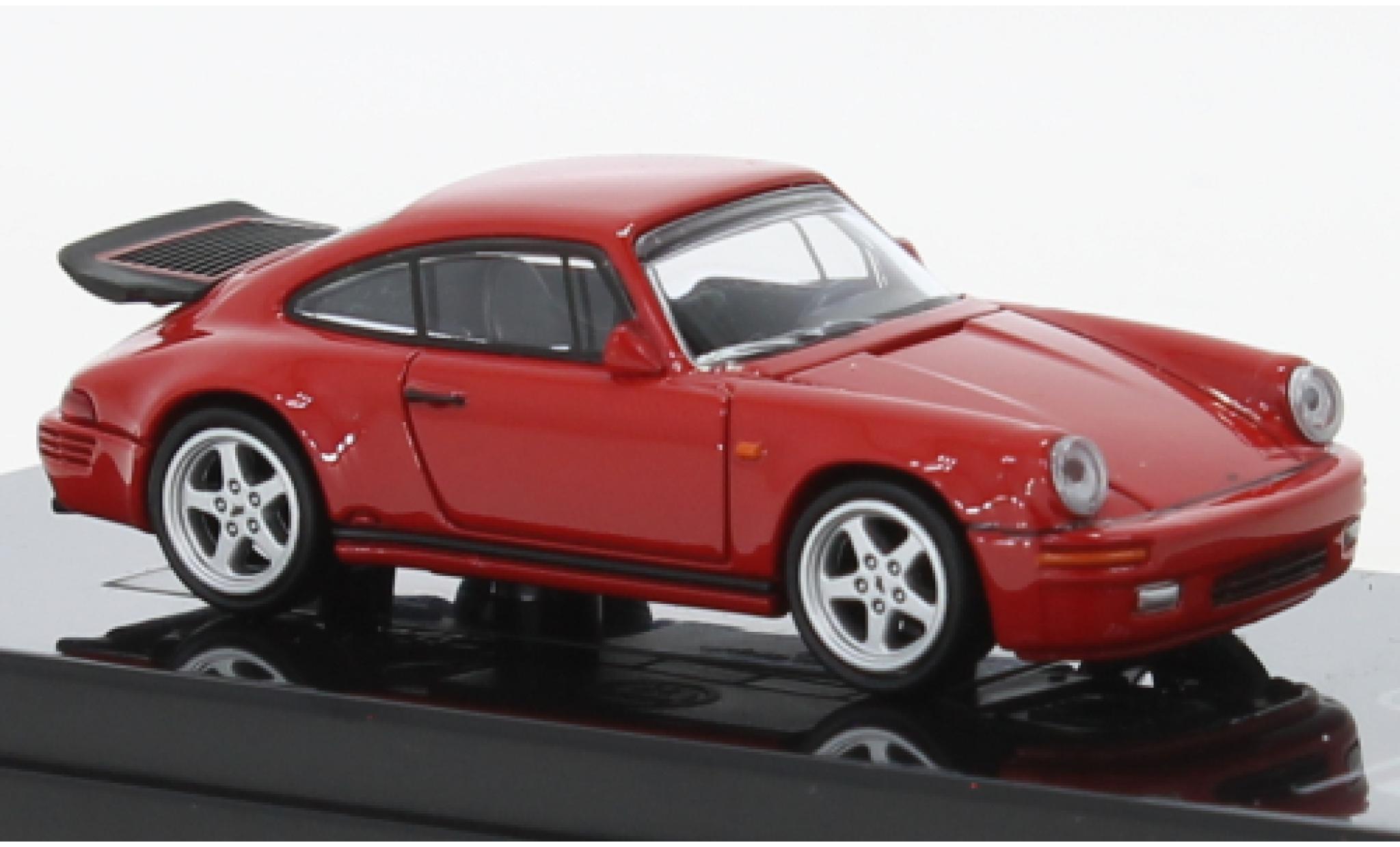 Ruf CTR 1/64 Para64 Porsche 911 rood 1987 modelauto