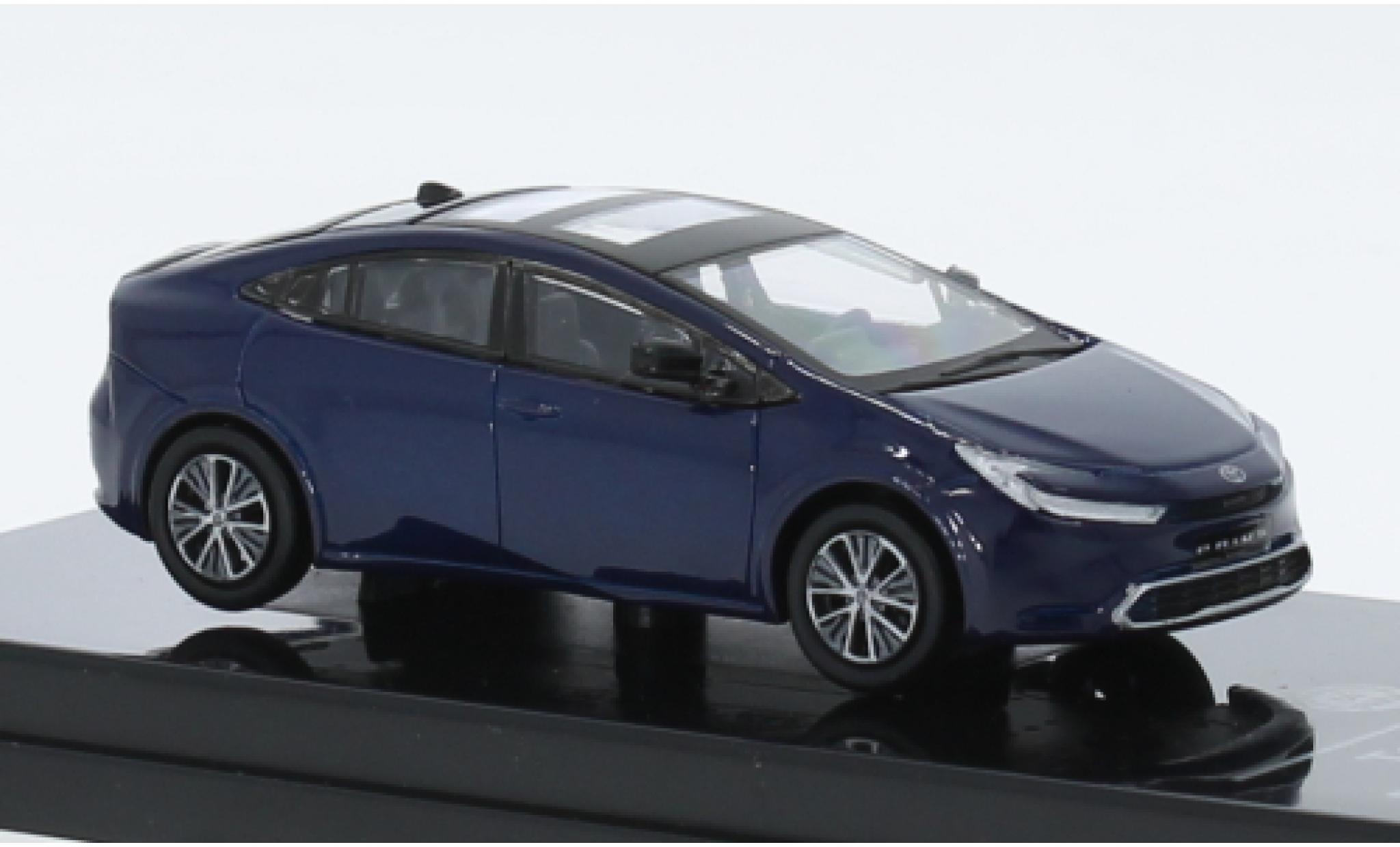 Toyota Prius 1/64 Para64 blauw fonc&eacute; 2023 modelauto
