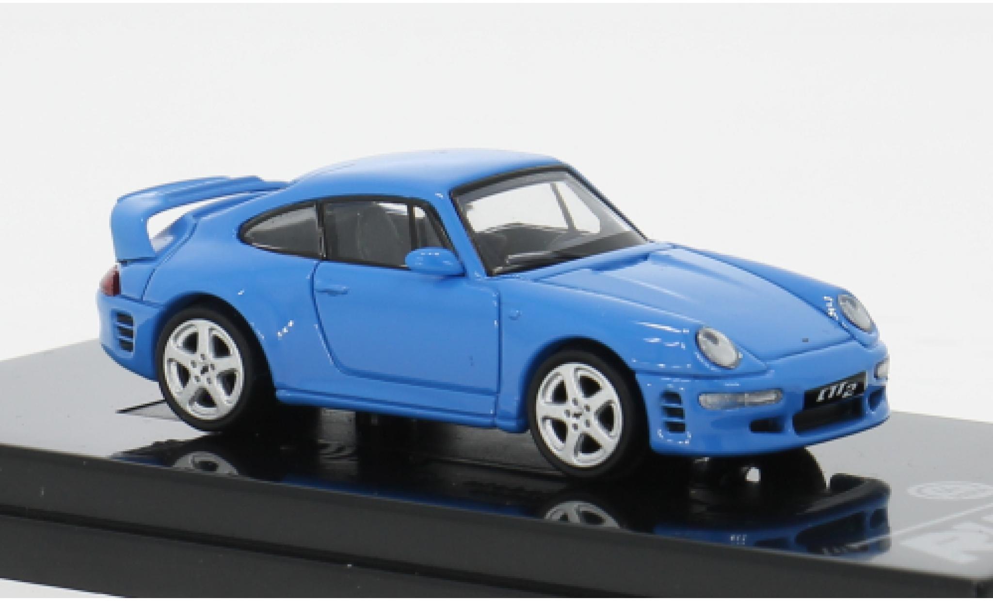 Ruf CTR 1/64 Para64 Porsche 911 2 blauw 1995 1:64 modelauto