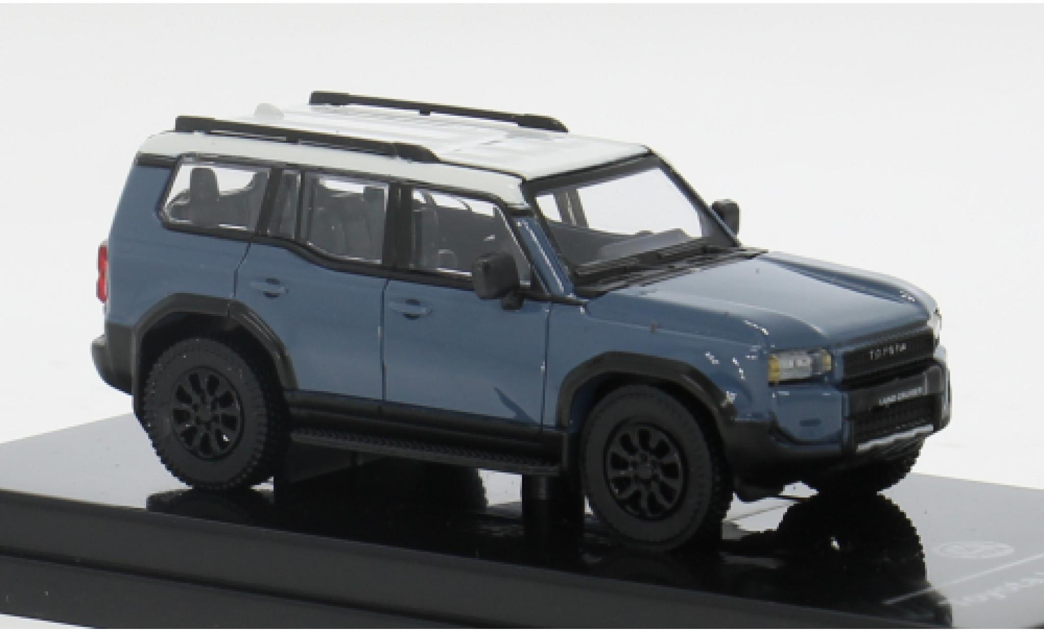 Toyota Land Cruiser 1/64 Para64 250 blauw/wit 2024 1:64 modelauto