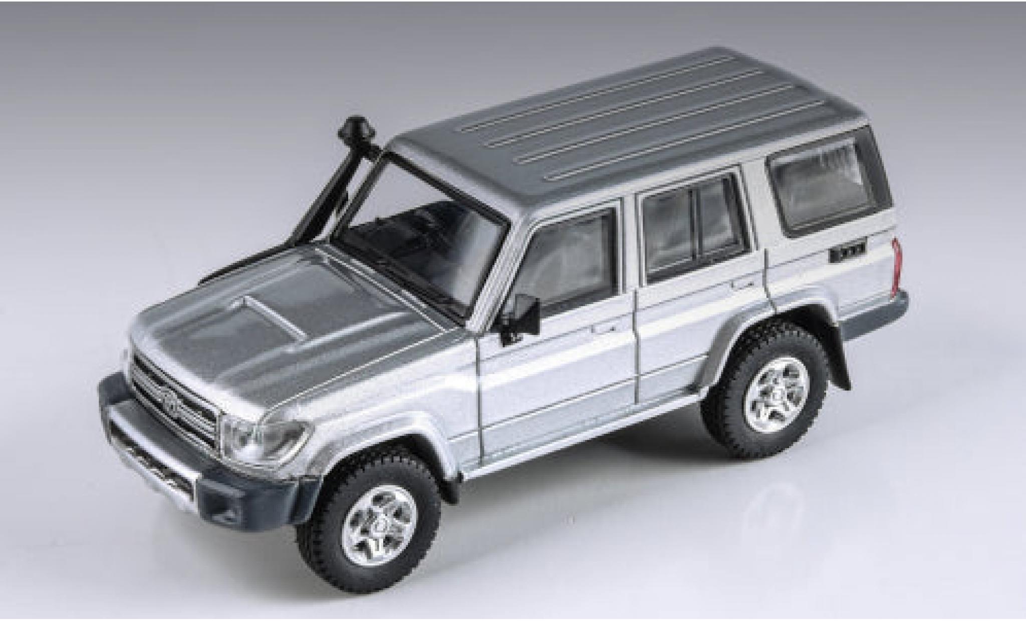 Toyota Land Cruiser 1/64 Para64 76 grijs modelauto