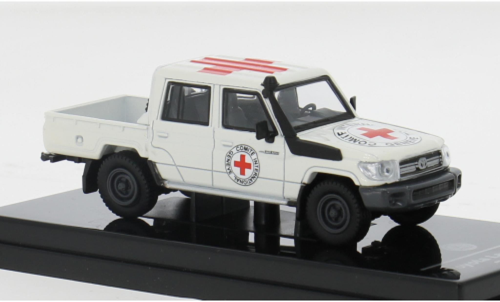 Toyota Land Cruiser 1/64 Para64 LC79 wit 2014 1:64 modelauto
