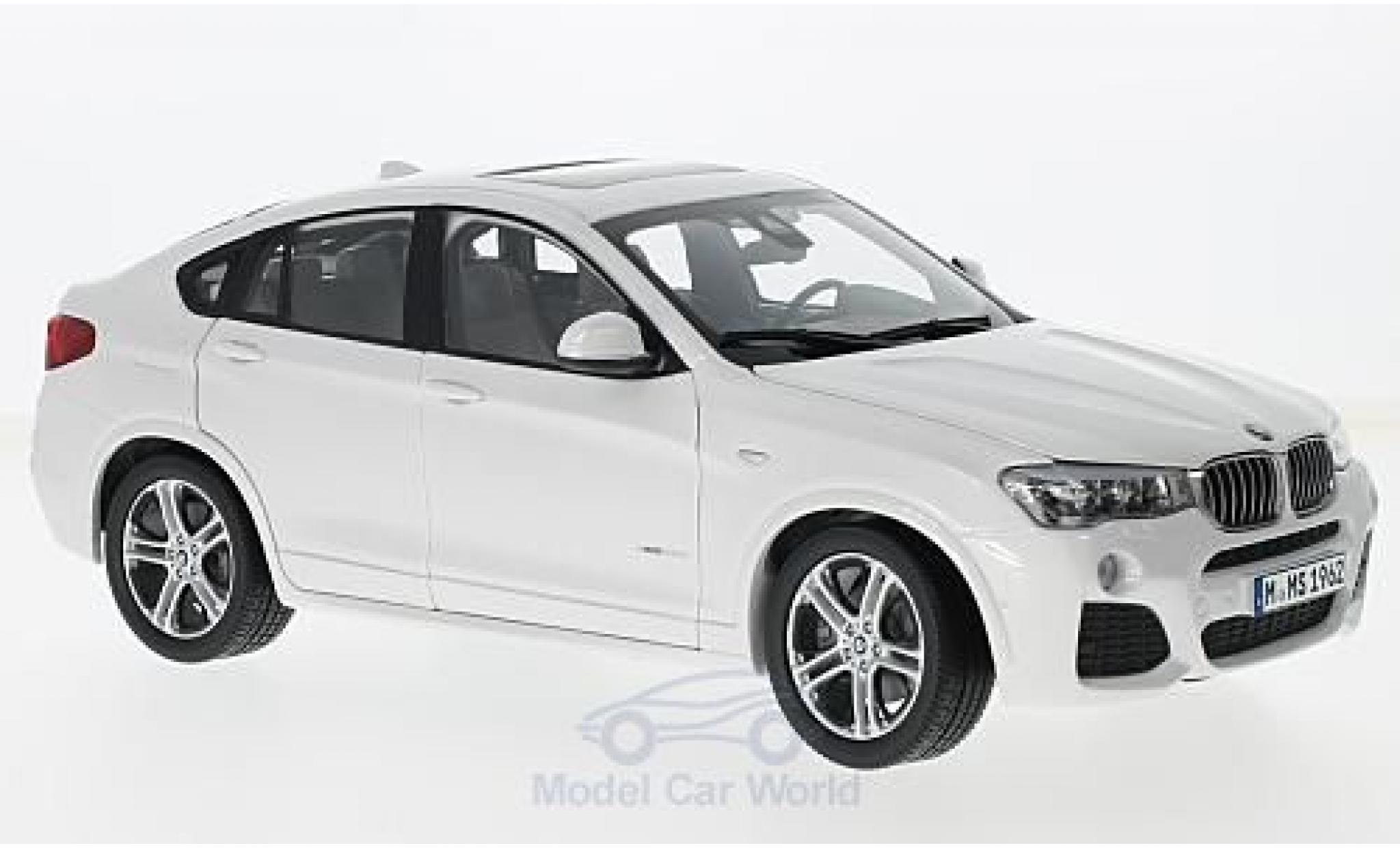 Bmw X4 F26 1/18 Paragon (F26) metallic wit modelauto