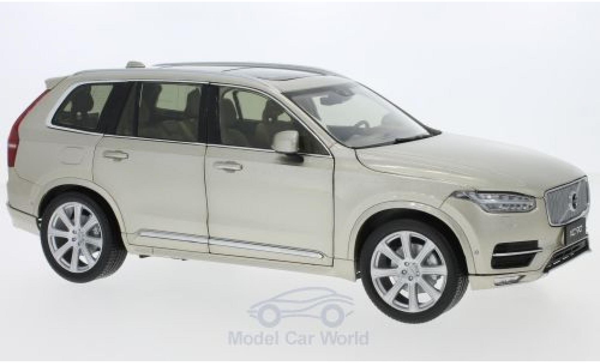 Volvo XC 1/18 Paudi 90 metallic beige 2018 modelauto