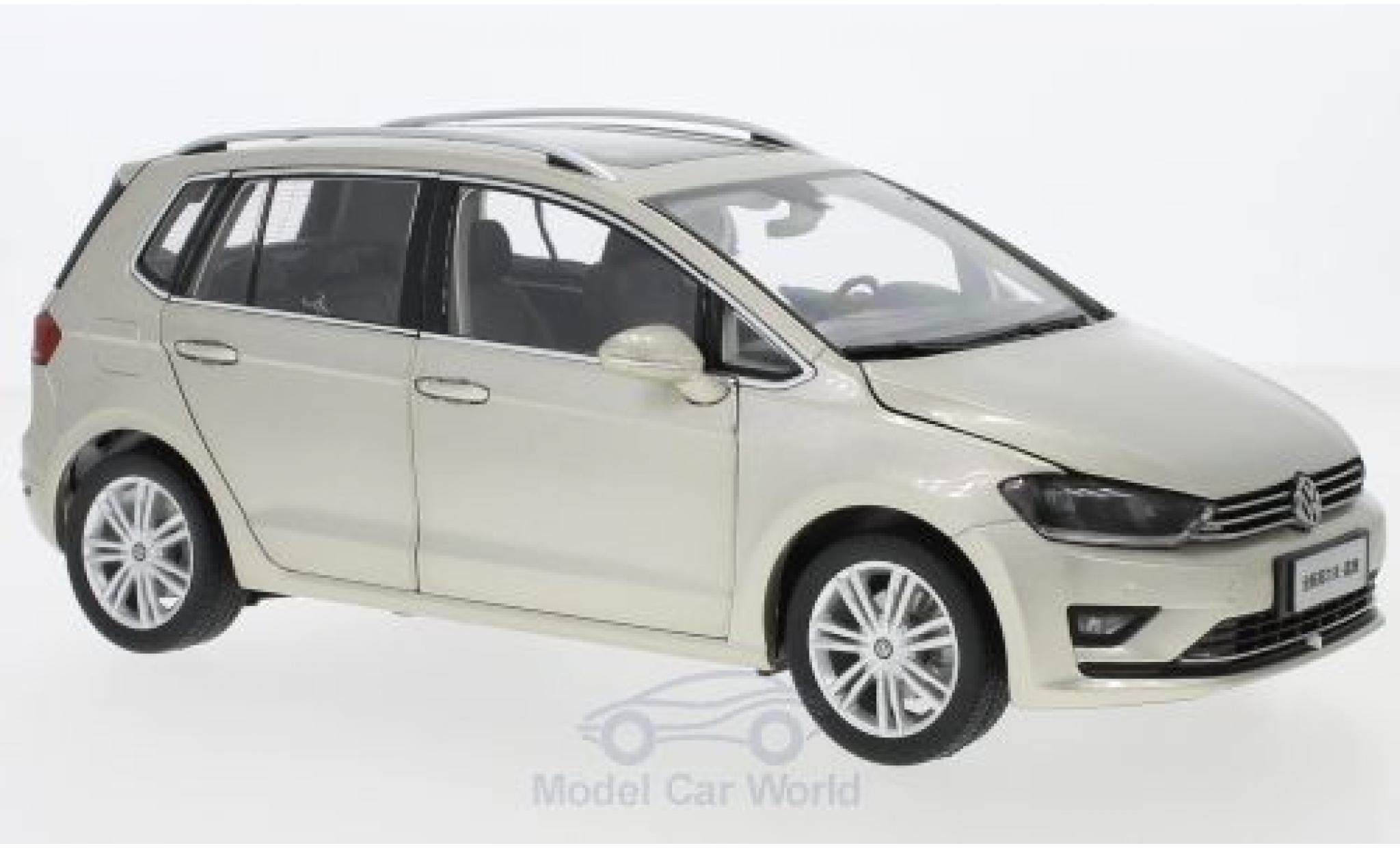 Volkswagen Golf 1/18 Paudi Sportsvan metallic beige 2018 modelauto