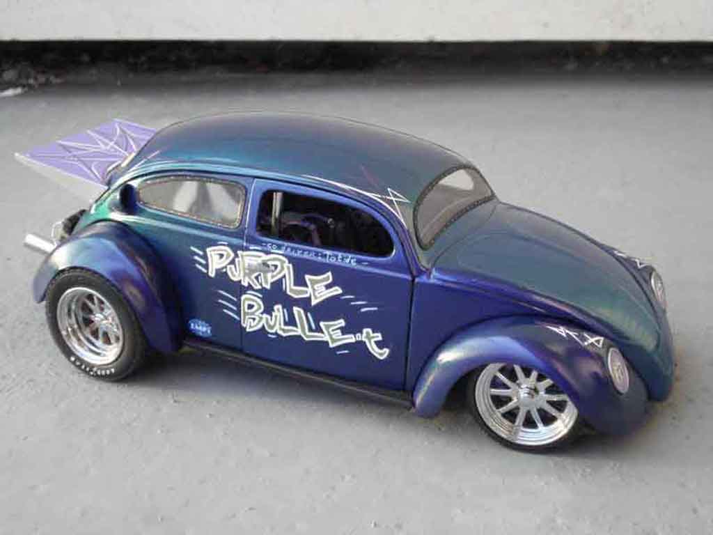 Volkswagen Kafer Drag Run cox 58 purple bullet 1/18 Solido