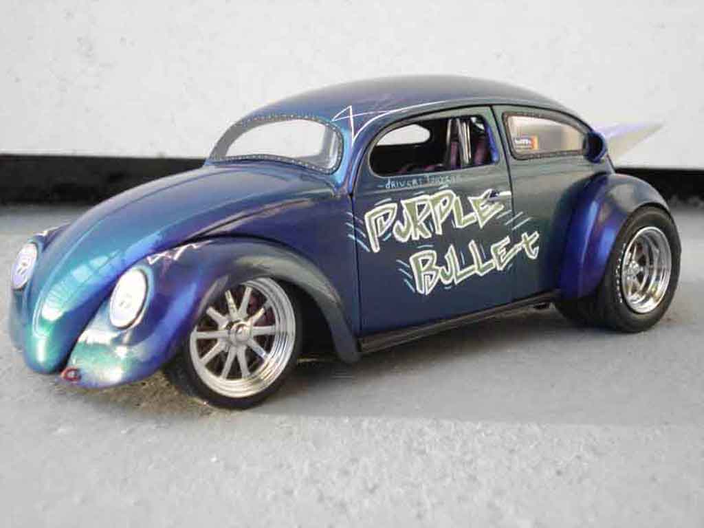 Volkswagen Kafer Drag Run cox 58 purple bullet 1/18 Solido