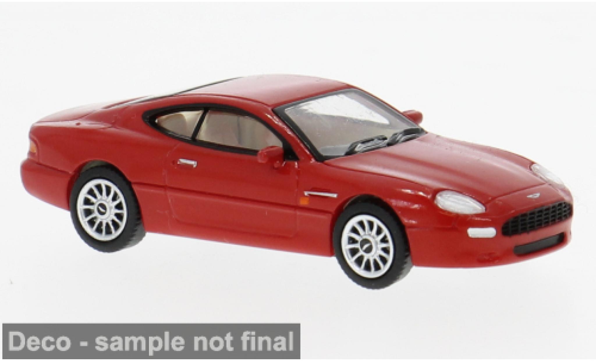 Aston Martin DB7 1/87 PCX87 Coupe rood 1994 1:87 modelauto