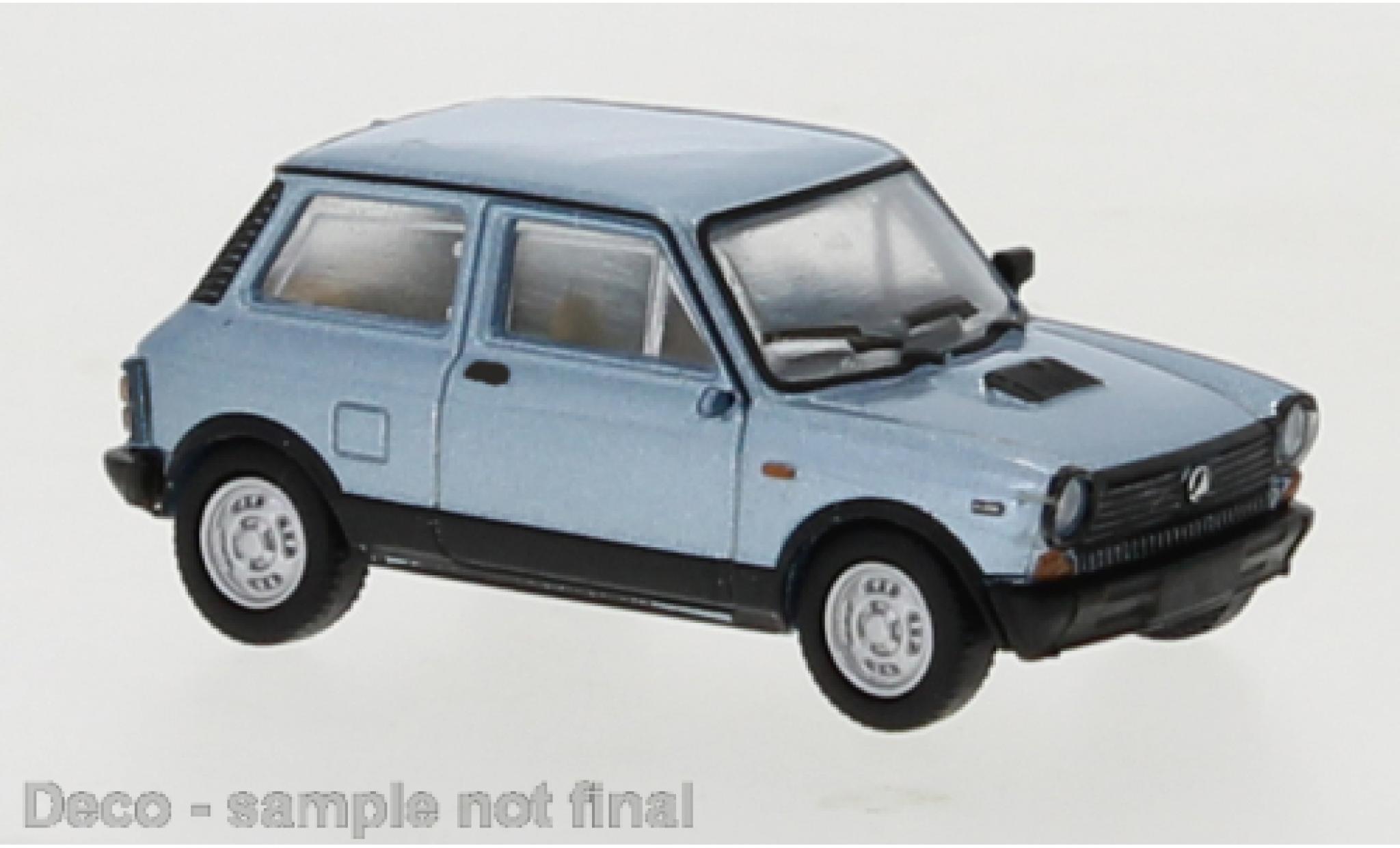 Autobianchi A112 1/87 PCX87 metallic blauw 1980 modelauto