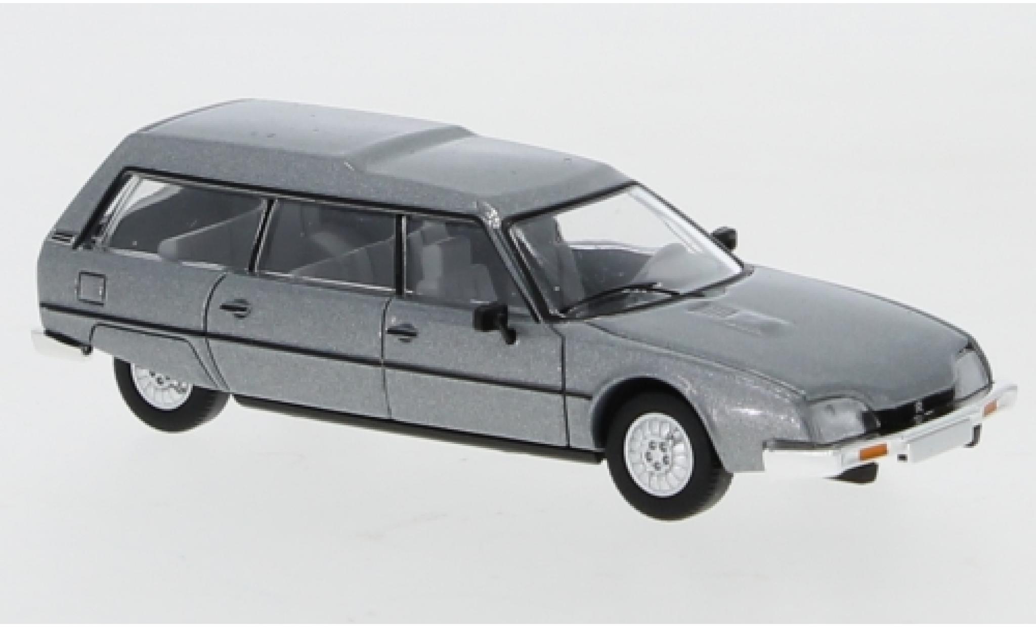 Citroen CX 1/87 PCX87 Stationwagen metallic grijs 1976 modelauto