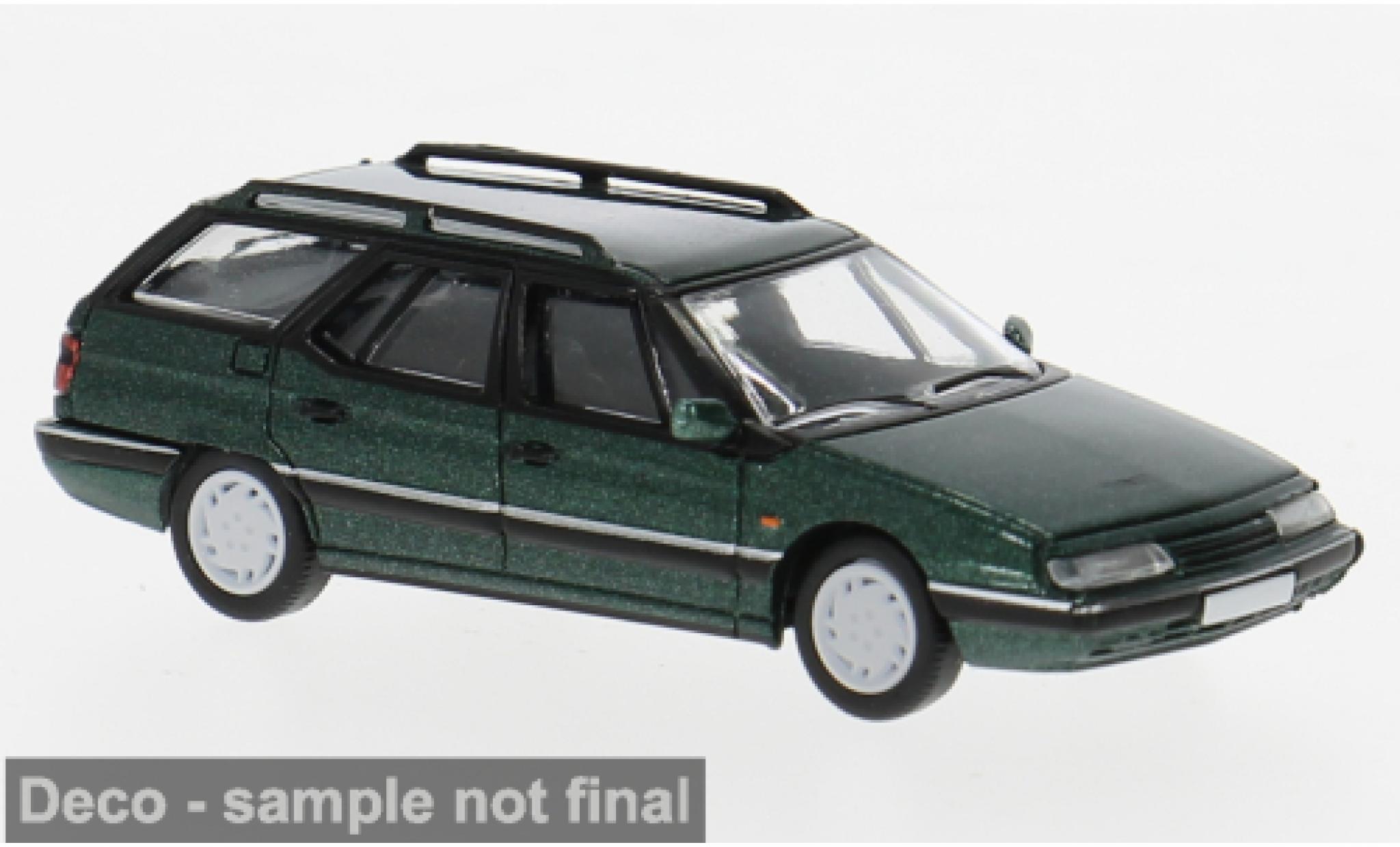 Citroen XM 1/87 PCX87 Stationwagen groen 1991 1:87 modelauto