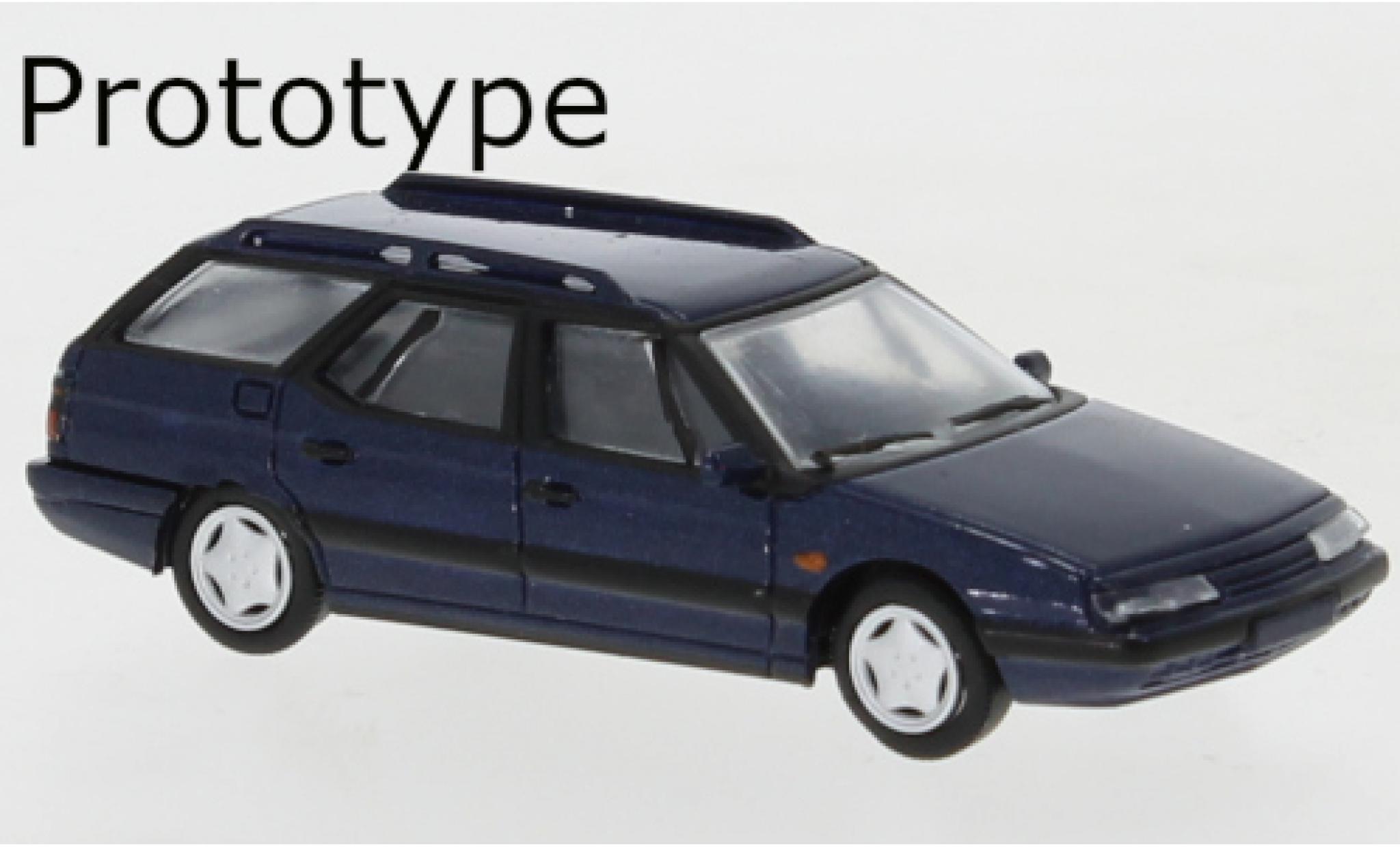 Citroen XM 1/87 PCX87 Stationwagen metallic blauw 1991 modelauto