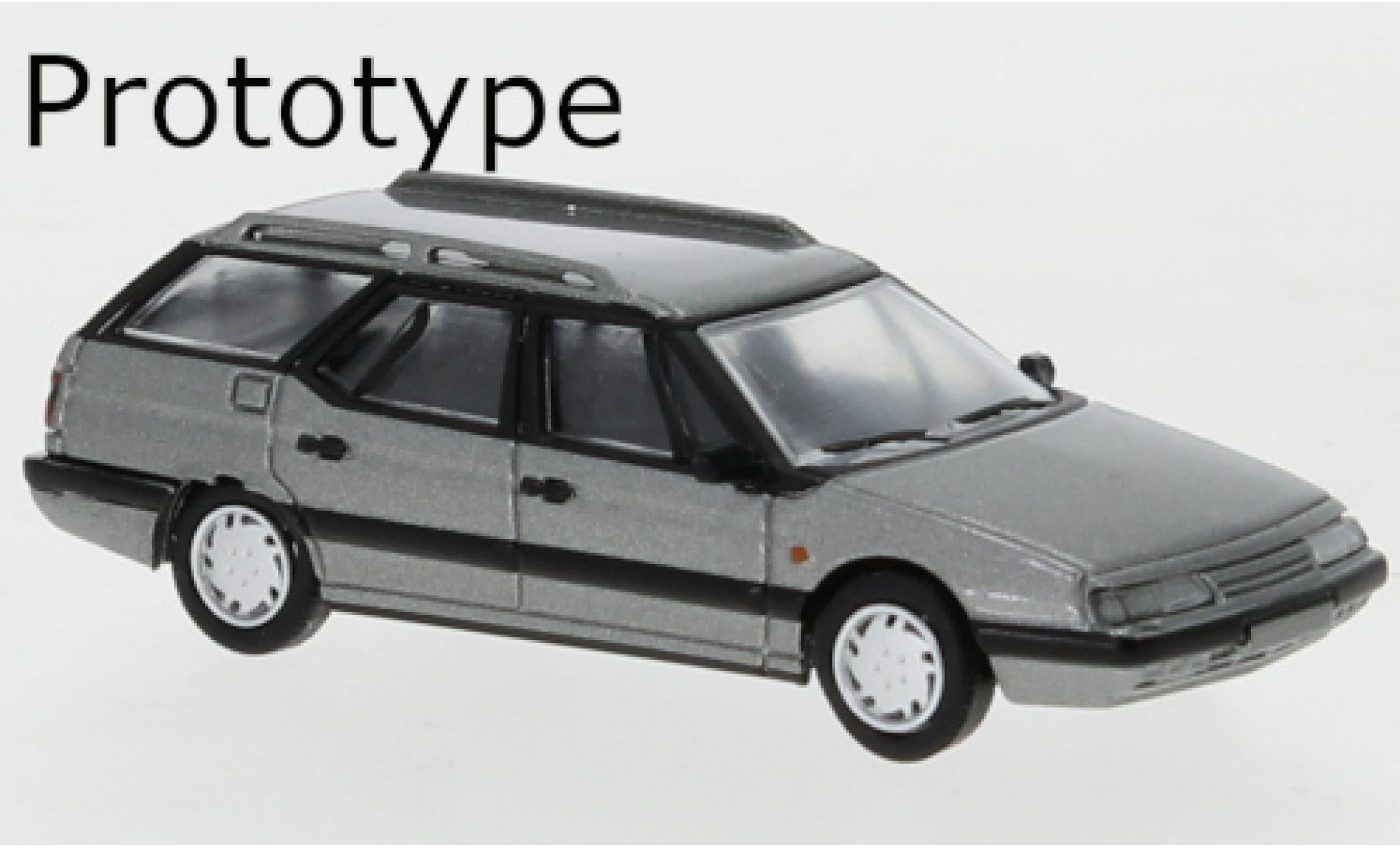 Citroen XM 1/87 PCX87 Stationwagen metallic grijs 1991 modelauto