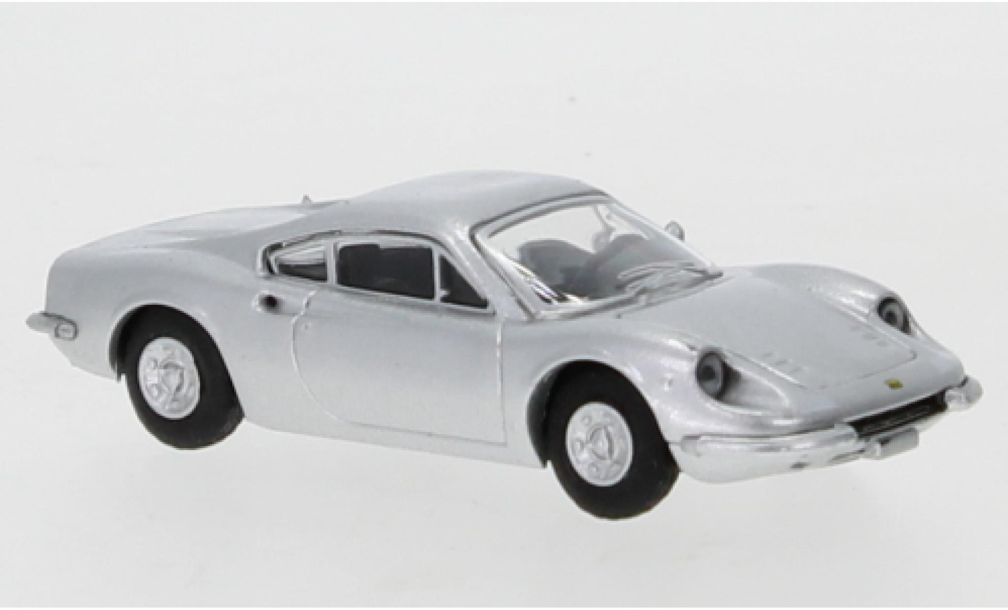 Ferrari Dino 1/87 PCX87 246 GT grijs 1969 modelauto