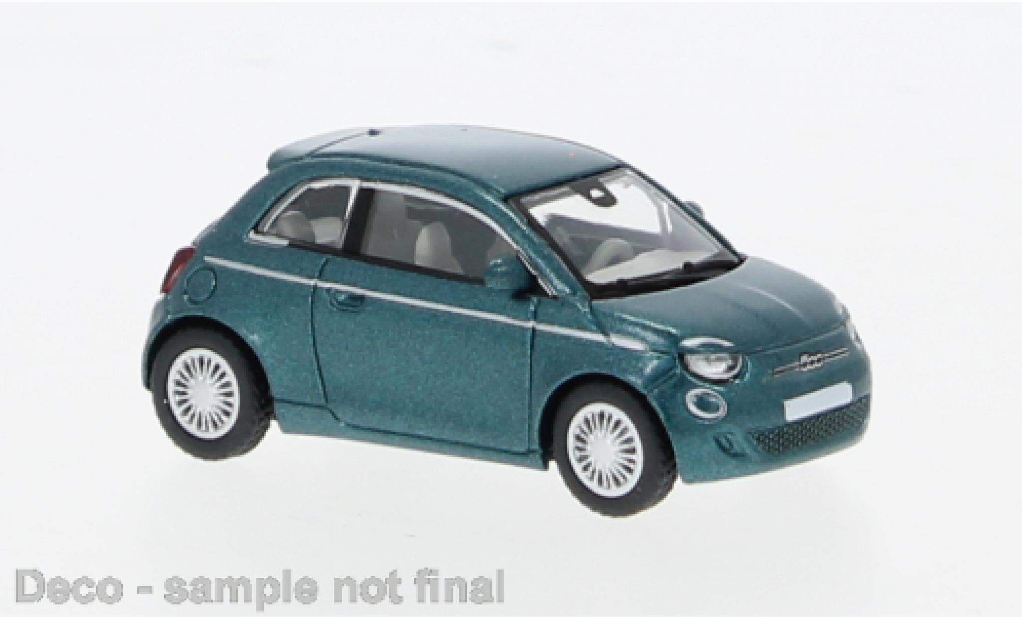 Fiat 500 1/87 PCX87 e groen 2022 1:87 modelauto