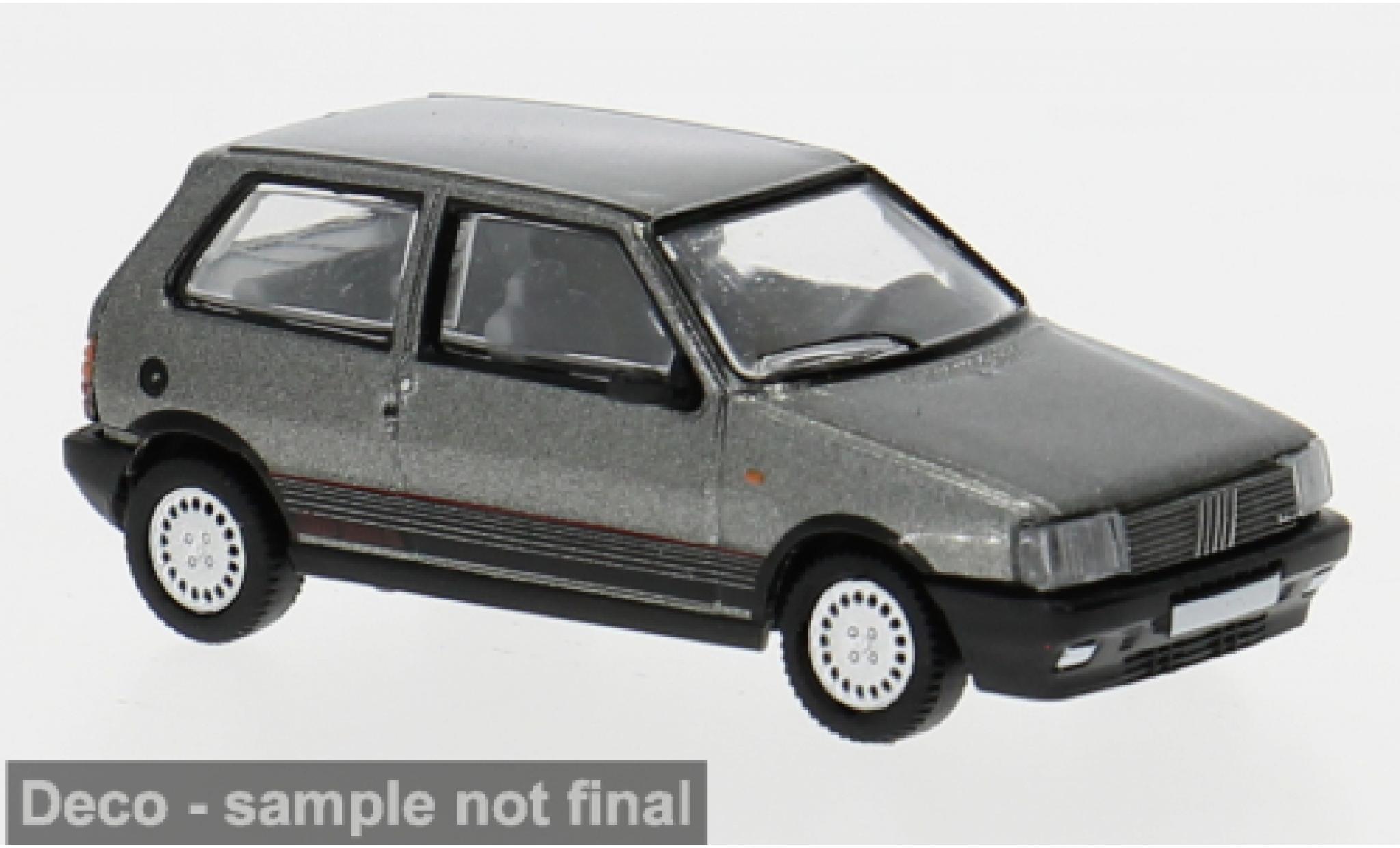 Fiat Uno 1/87 PCX87 Turbo i.e grijs 1983 1:87 modelauto