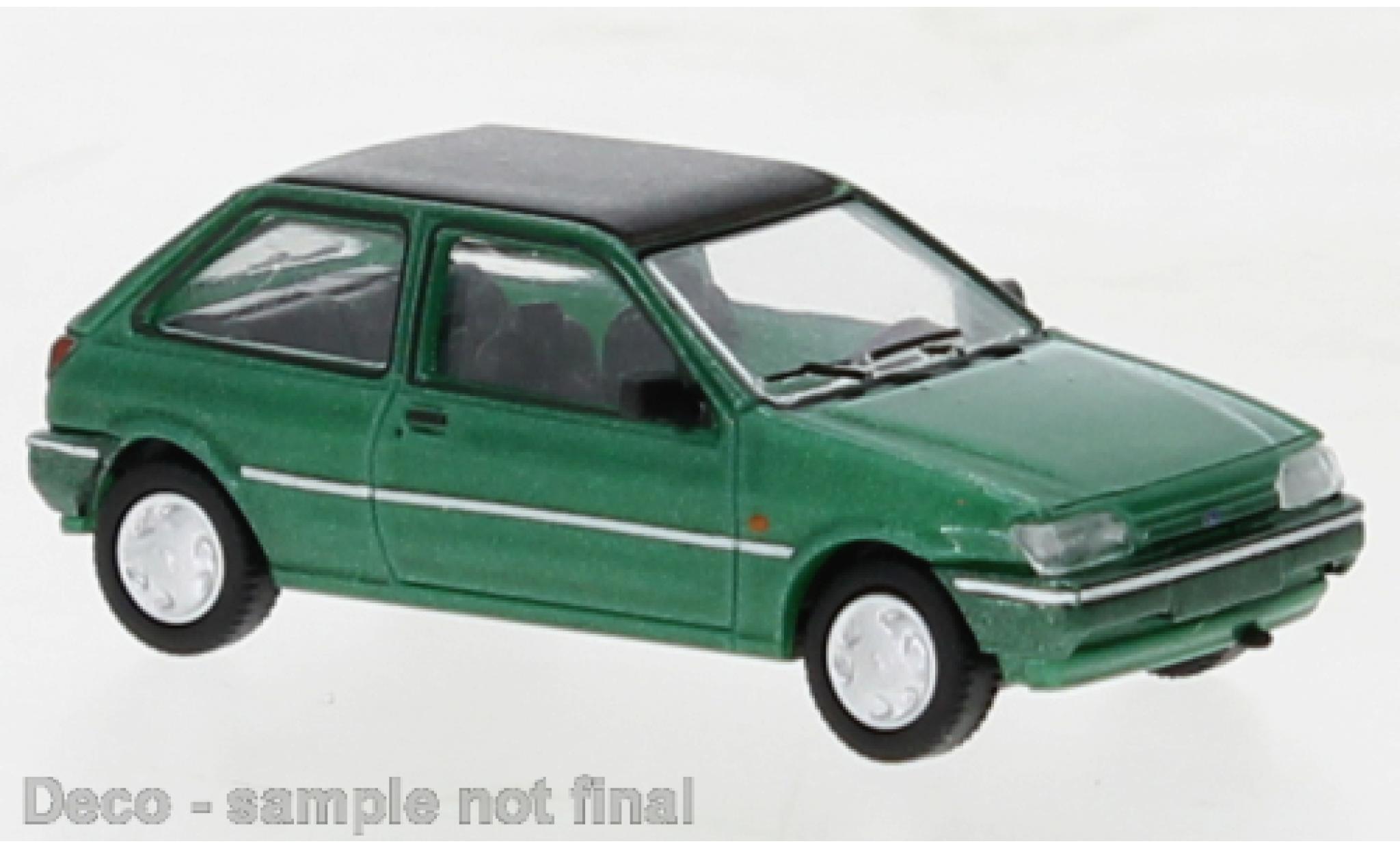 Ford Fiesta 1/87 PCX87 MK III Calypso metallic groen 1993 1:87 modelauto