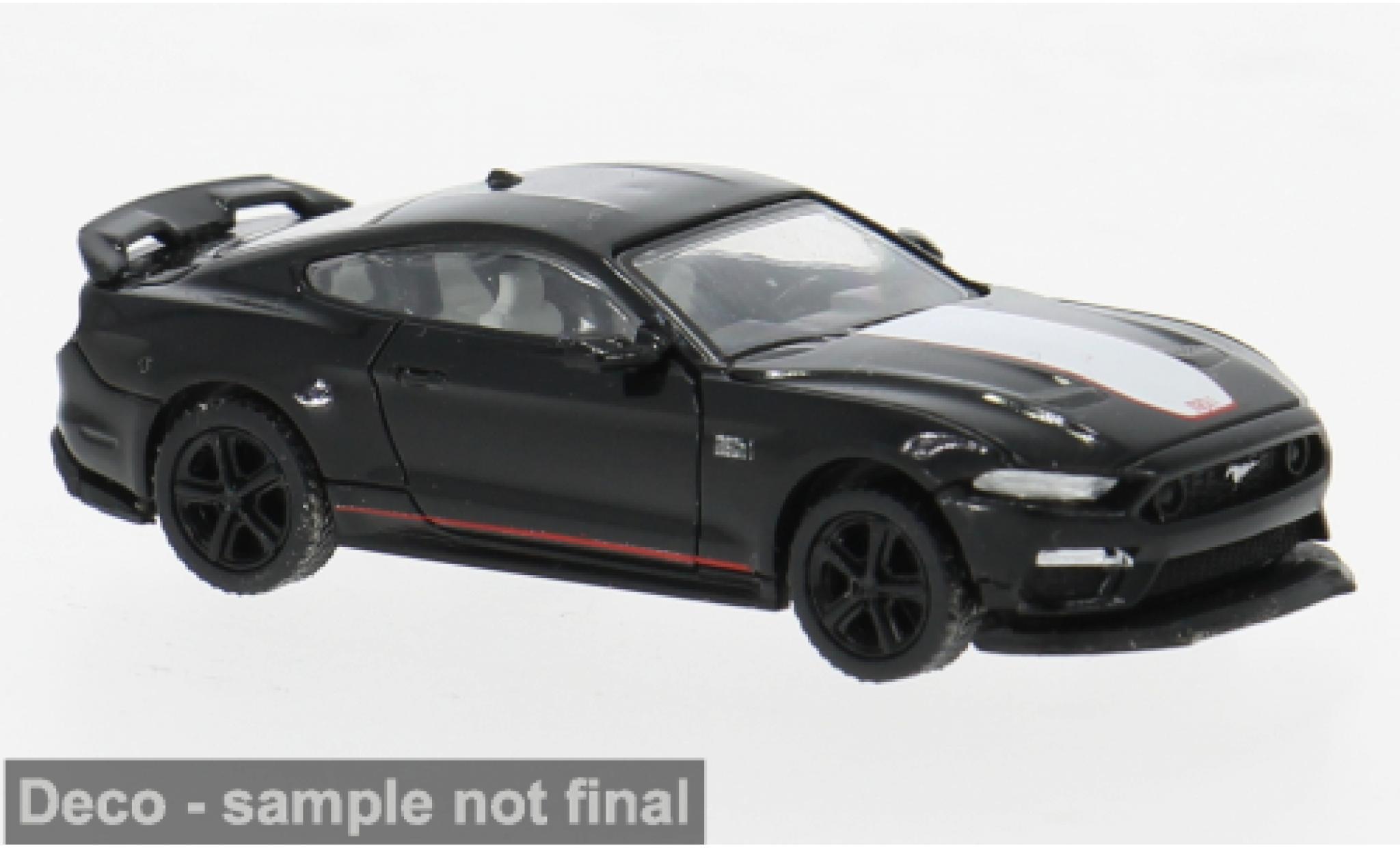 Ford Mustang 1/87 PCX87 VI Mach I zwart 2020 1:87 modelauto