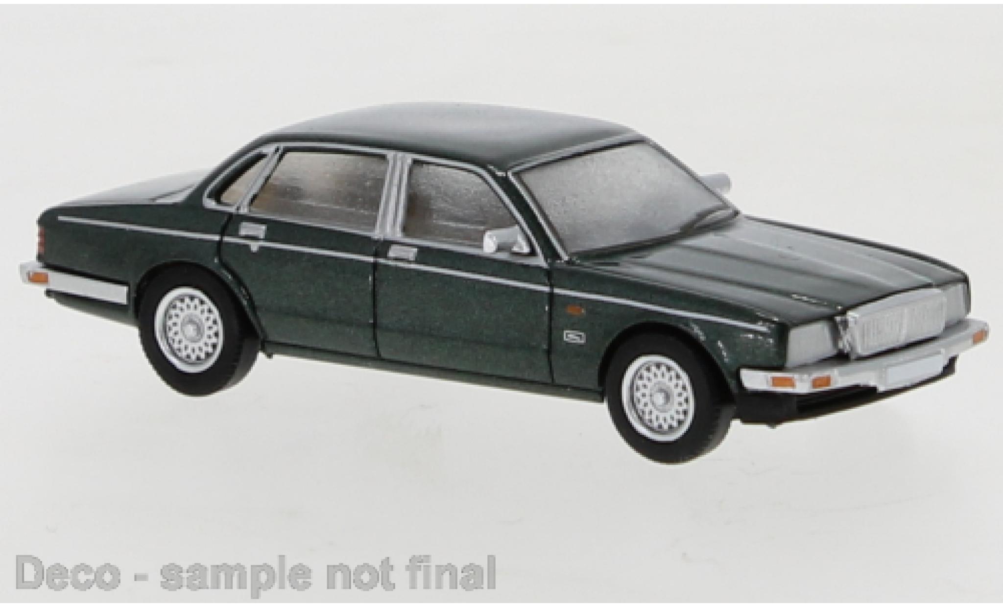 Jaguar XJ 1/87 PCX87 40 metallic groen 1986 modelauto