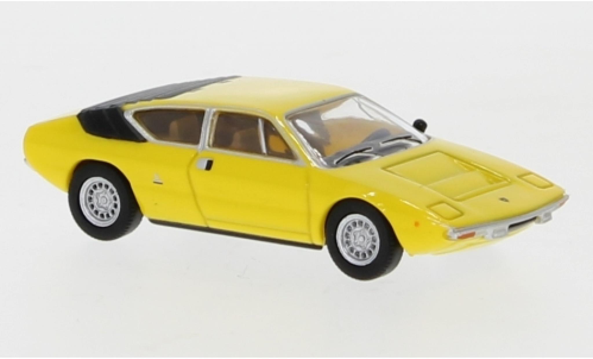 Lamborghini Urraco 1/87 PCX87 geel 1973 modelauto