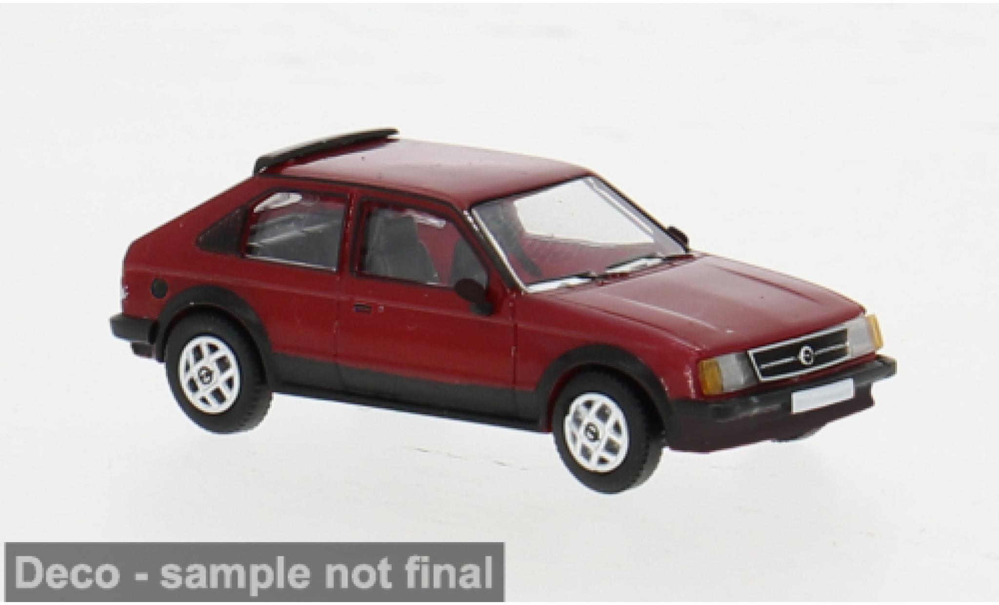 Opel Kadett 1/87 PCX87 D SR rood 1980 1:87 modelauto