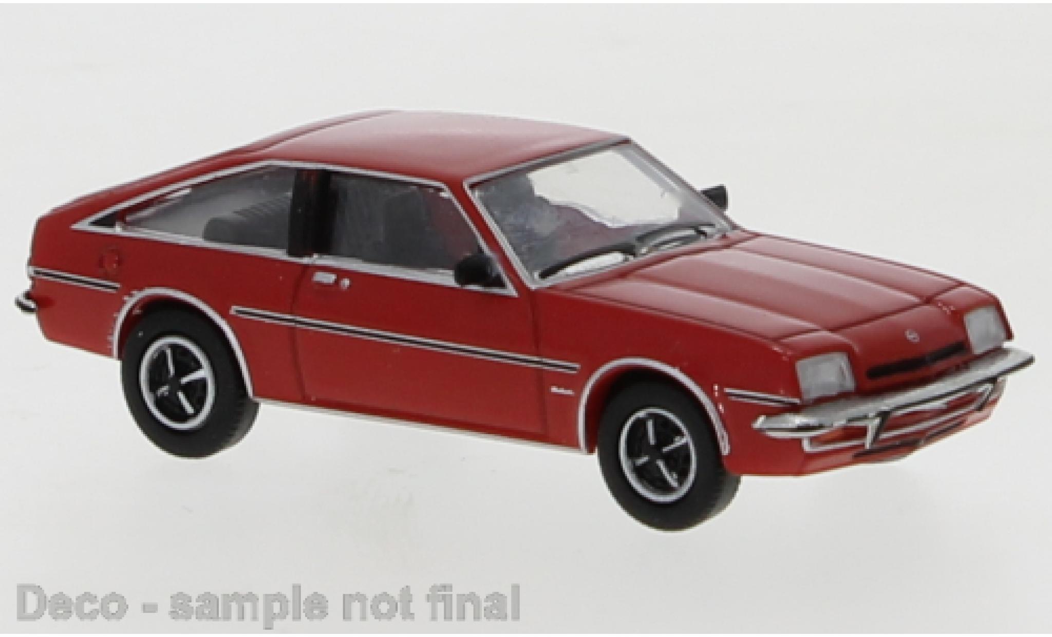 Opel Manta 1/87 PCX87 B CC rood 1978 modelauto