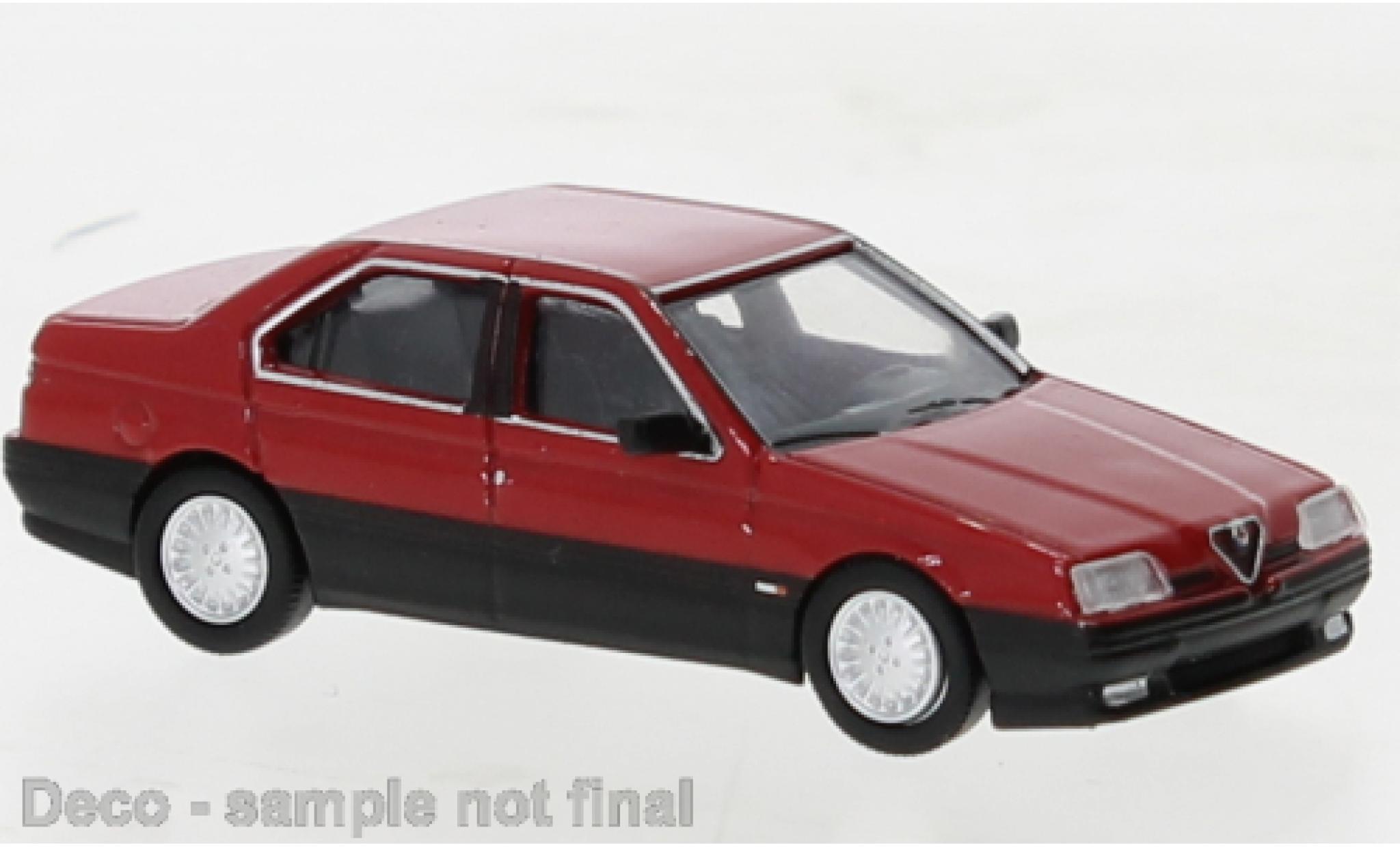 Alfa Romeo 164 1/87 PCX87 rood 1987 modelauto