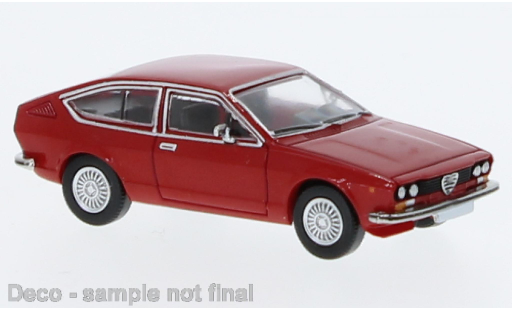 Alfa Romeo Alfetta 1/87 PCX87 GT rood 1974 modelauto