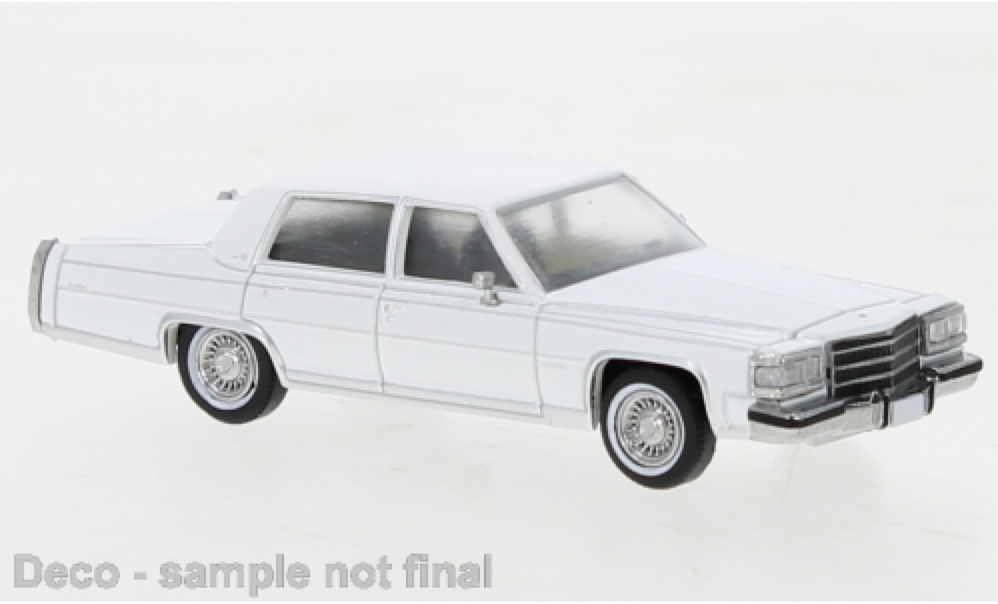 Cadillac Fleetwood 1/87 PCX87 Brougham wit 1982 modelauto