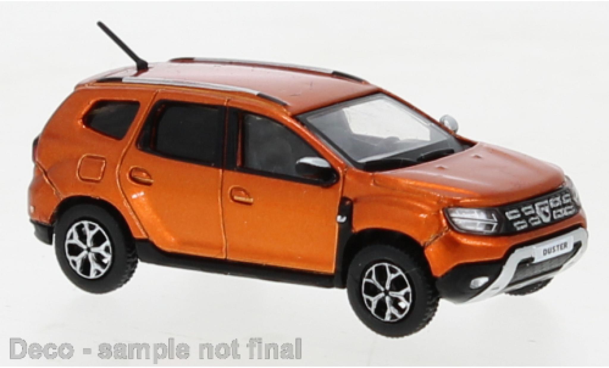 Dacia Duster 1/87 PCX87 II metallic oranje 2020 modelauto