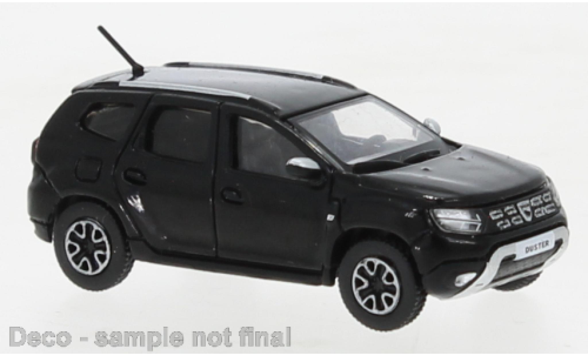 Dacia Duster 1/87 PCX87 II metallic zwart 2020 modelauto