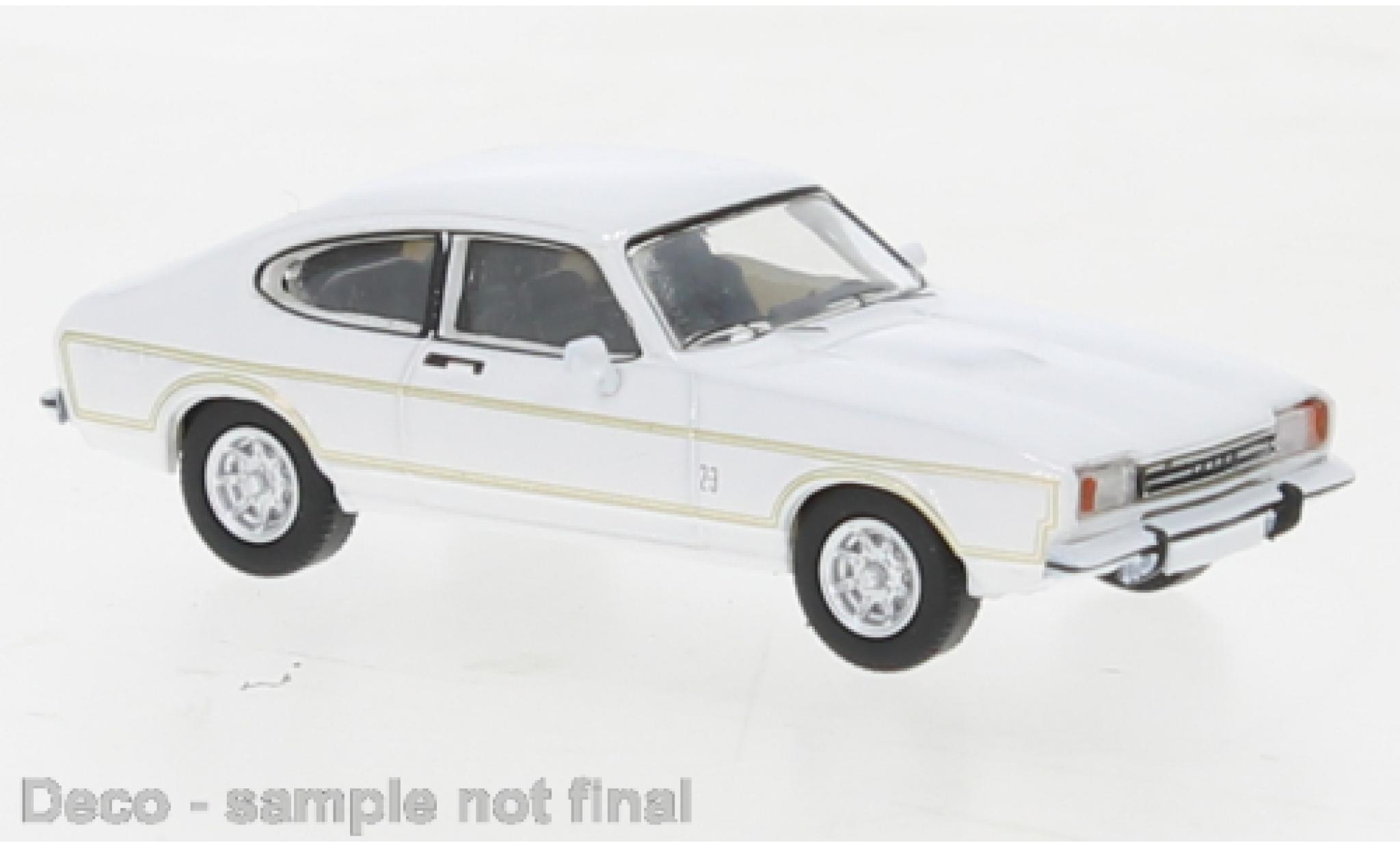 Ford Capri 1/87 PCX87 MK II wit/D&eacute;corer 1974 modelauto