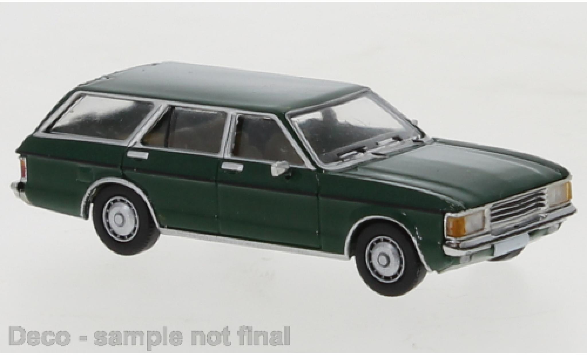 Ford Granada 1/87 PCX87 MK I Turnier groen 1974 modelauto