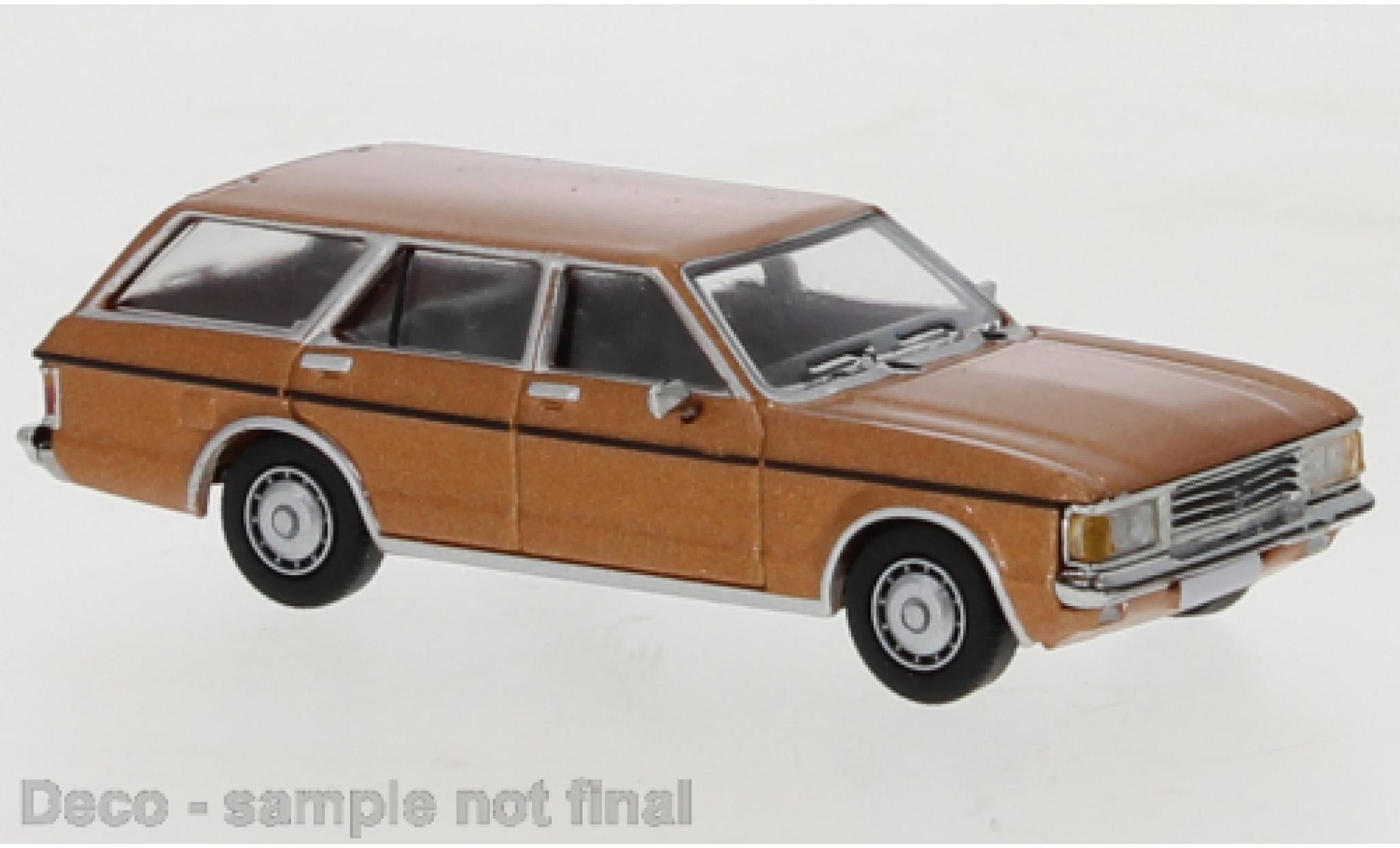 Ford Granada 1/87 PCX87 MK I Turnier kupfer 1974 modelauto