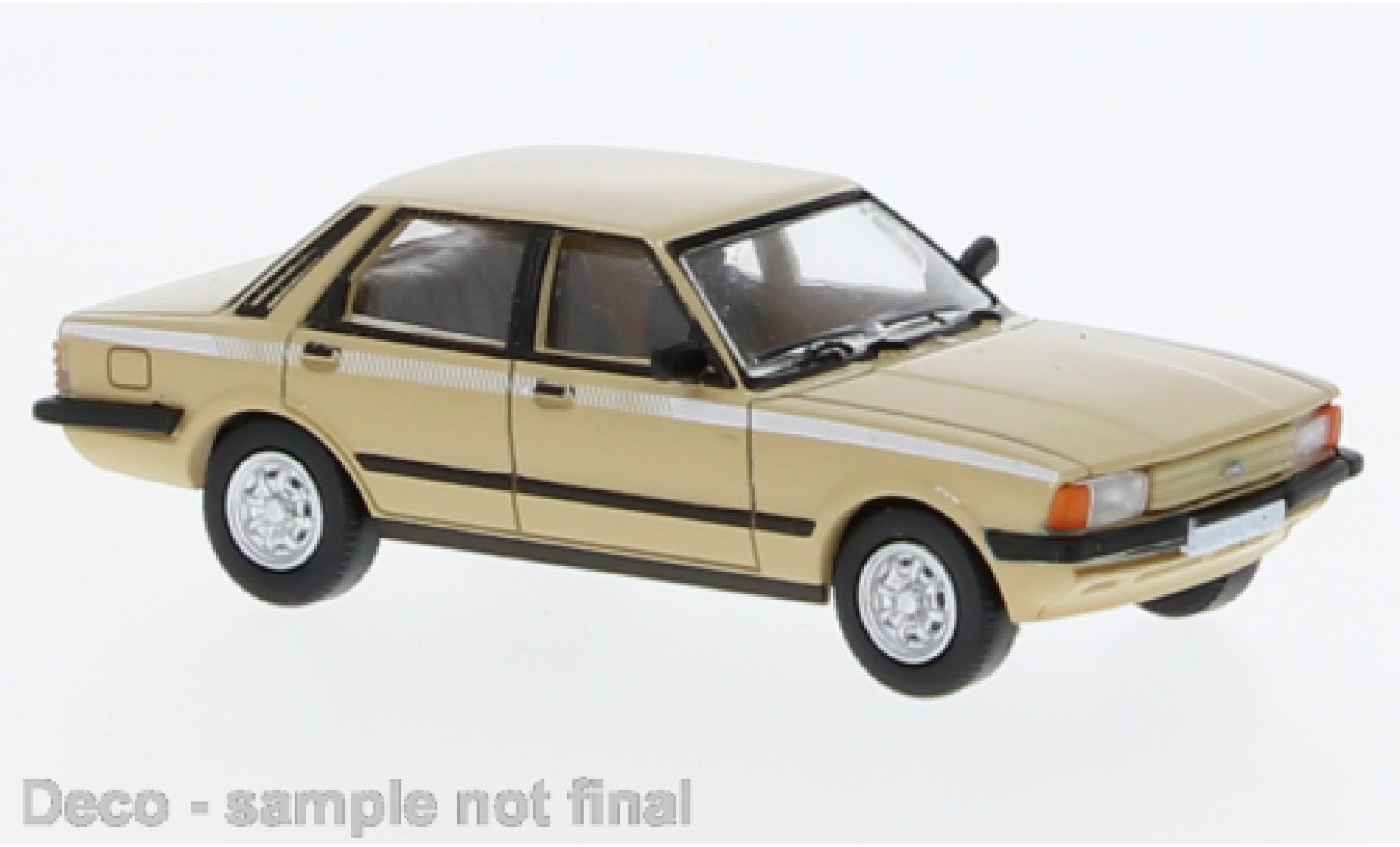 Ford Taunus 1/87 PCX87 (TC3) festival beige 1979 modelauto