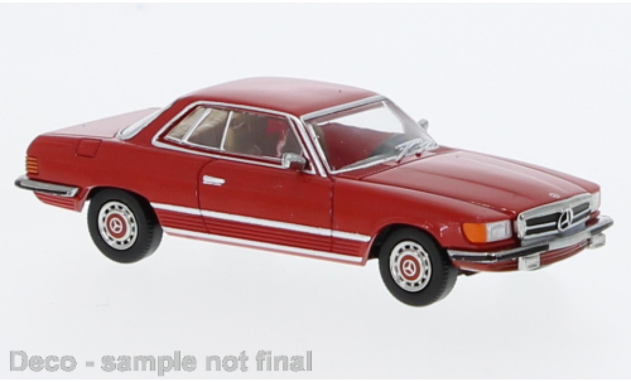 Mercedes Classe SL 1/87 PCX87 SLC (C107) rood 1971 modelauto