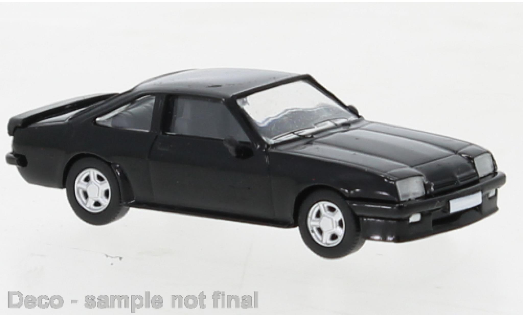 Opel Manta 1/87 PCX87 B GSI zwart 1984 modelauto