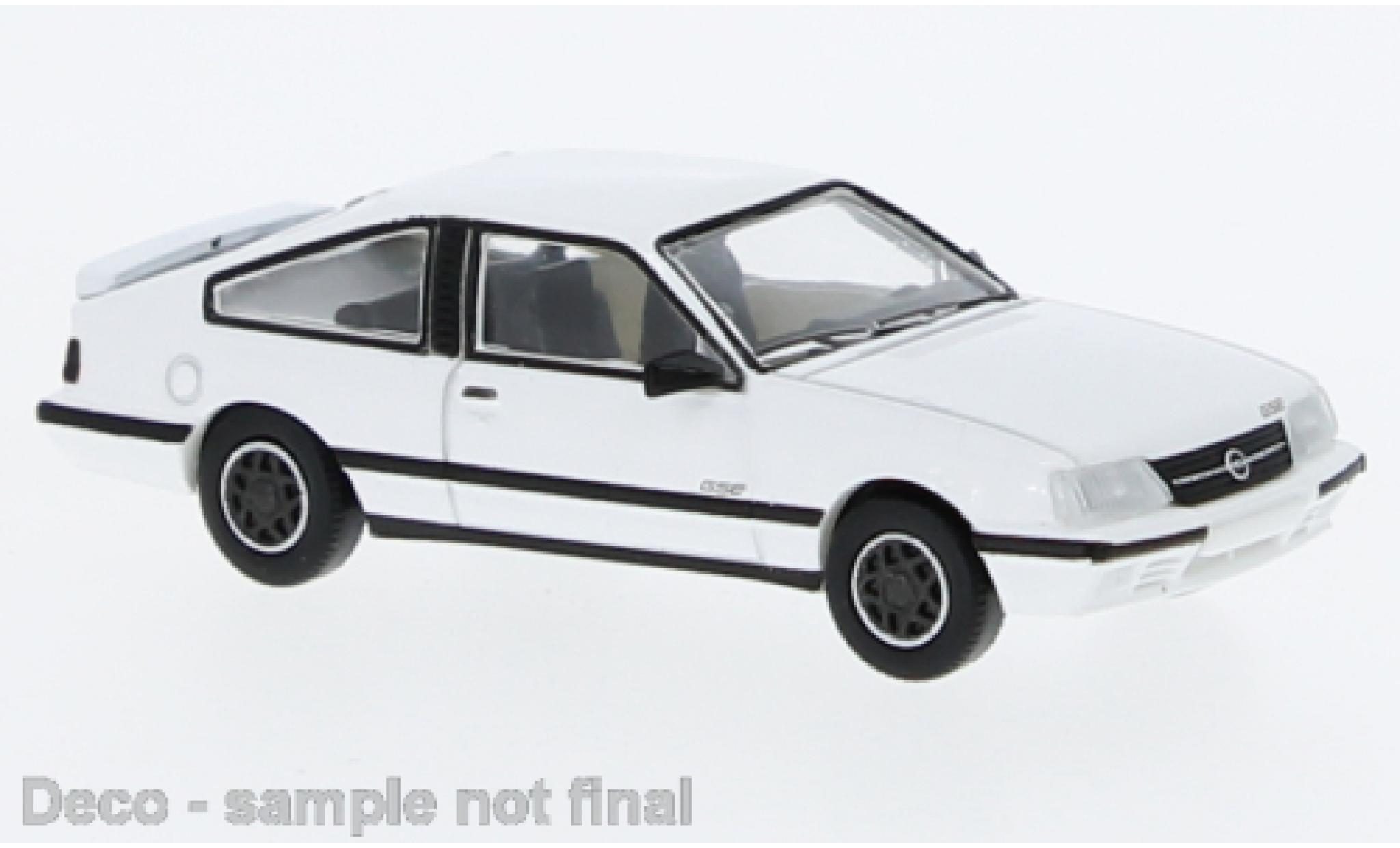 Opel Monza 1/87 PCX87 A2 GSE wit 1983 modelauto