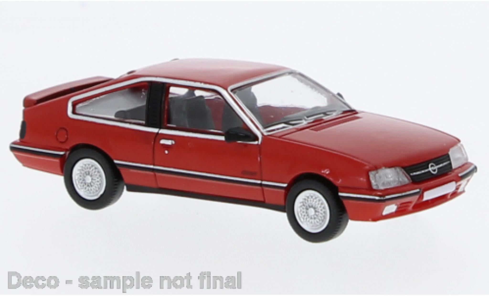 Opel Monza 1/87 PCX87 A2 GSE rood 1983 modelauto
