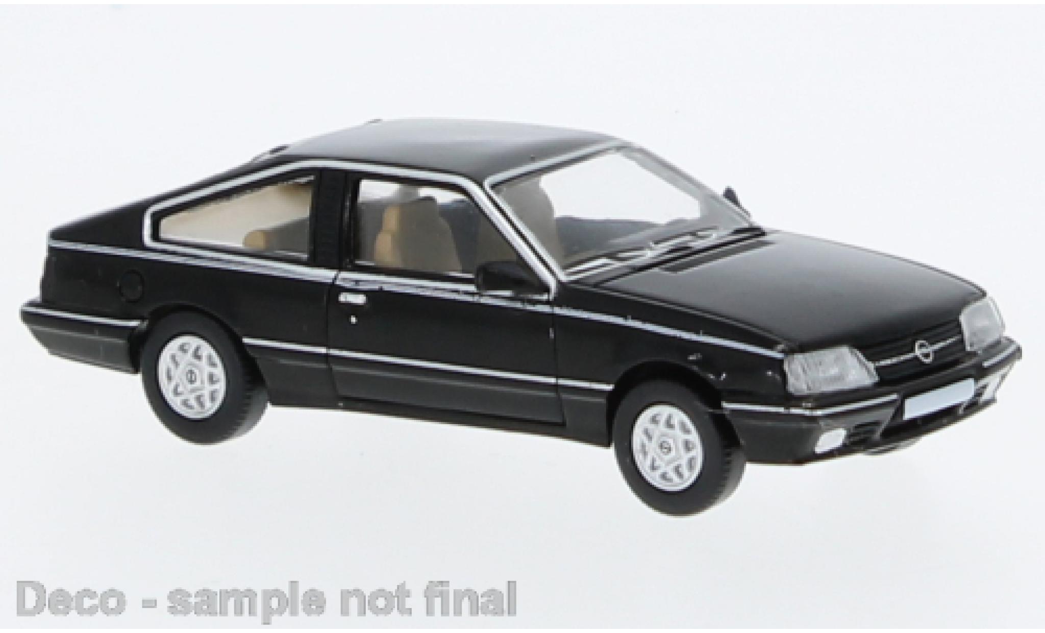 Opel Monza 1/87 PCX87 A2 zwart 1983 modelauto