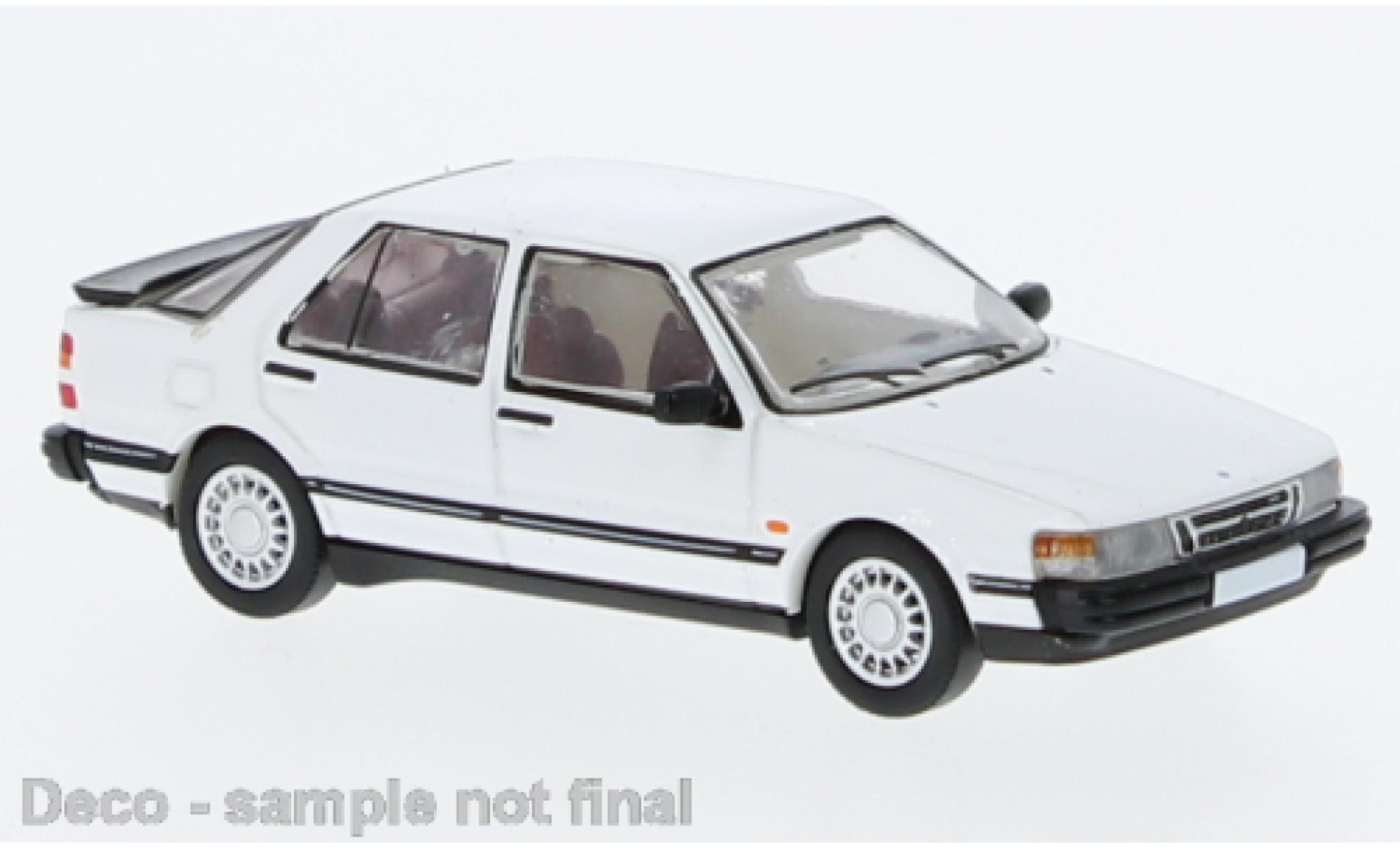 Saab 9000 1/87 PCX87 CC wit 1985 modelauto
