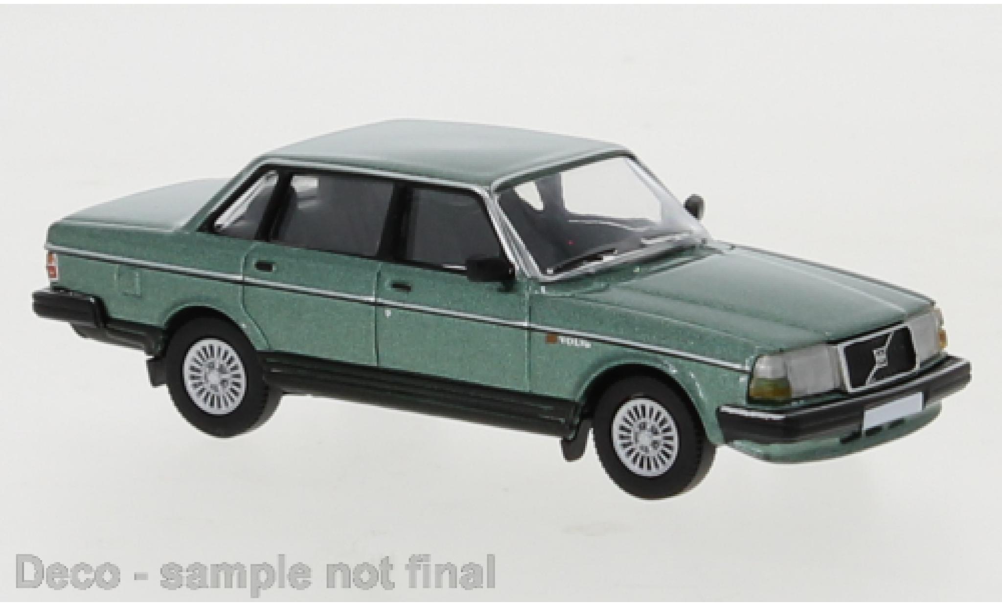 Volvo 240 1/87 PCX87 metallic groen 1989 modelauto