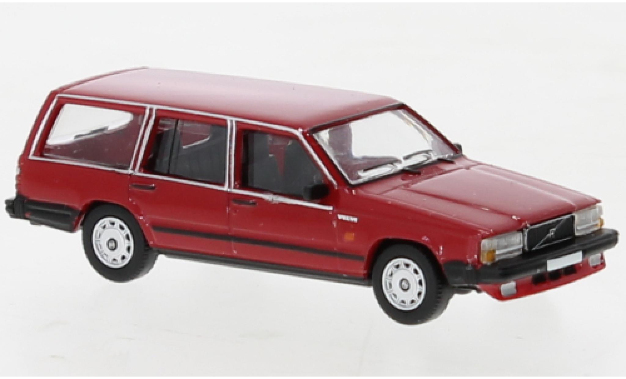 Volvo 740 1/87 PCX87 camionnette rood 1985 modelauto